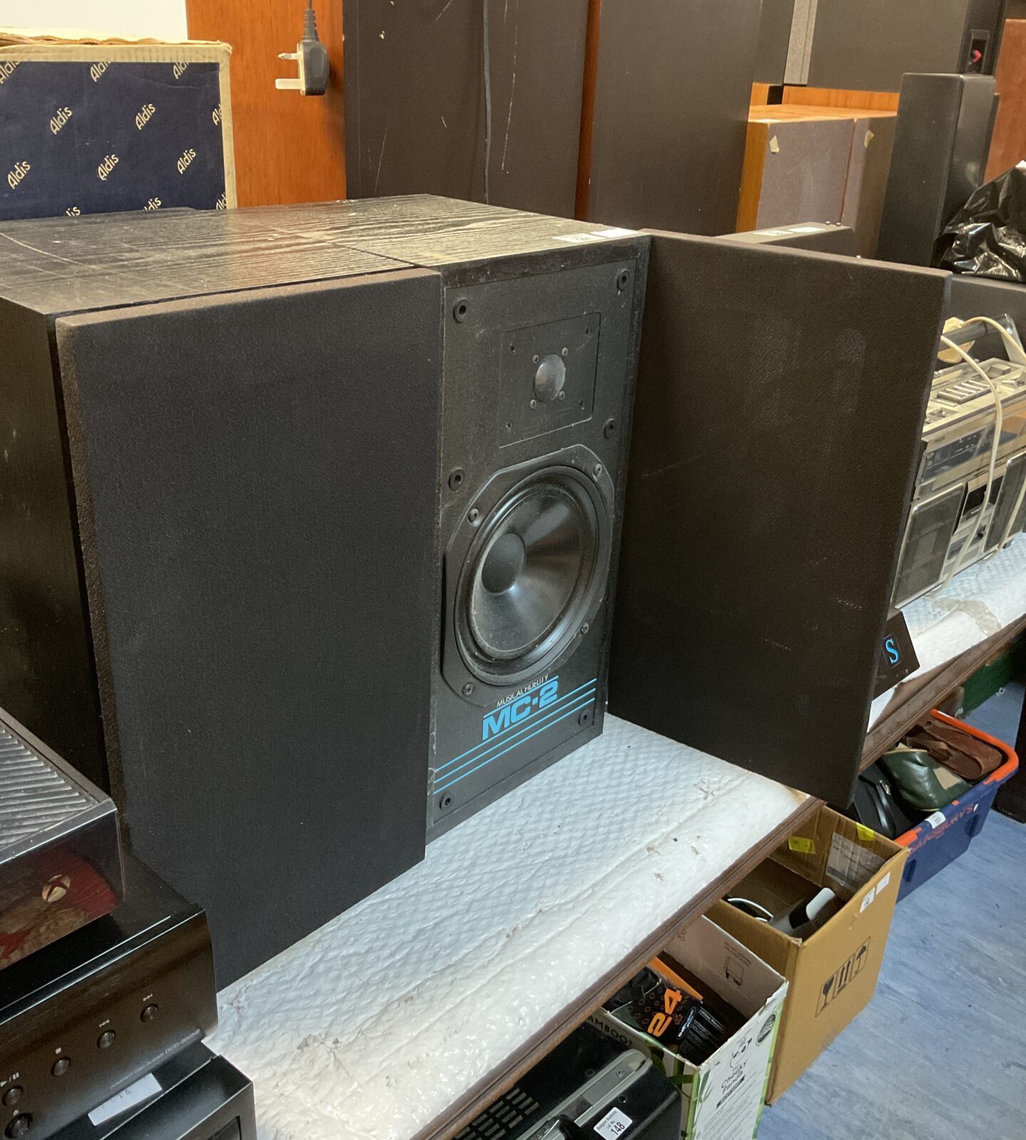 Pair of music fidelity mc-2 speakers