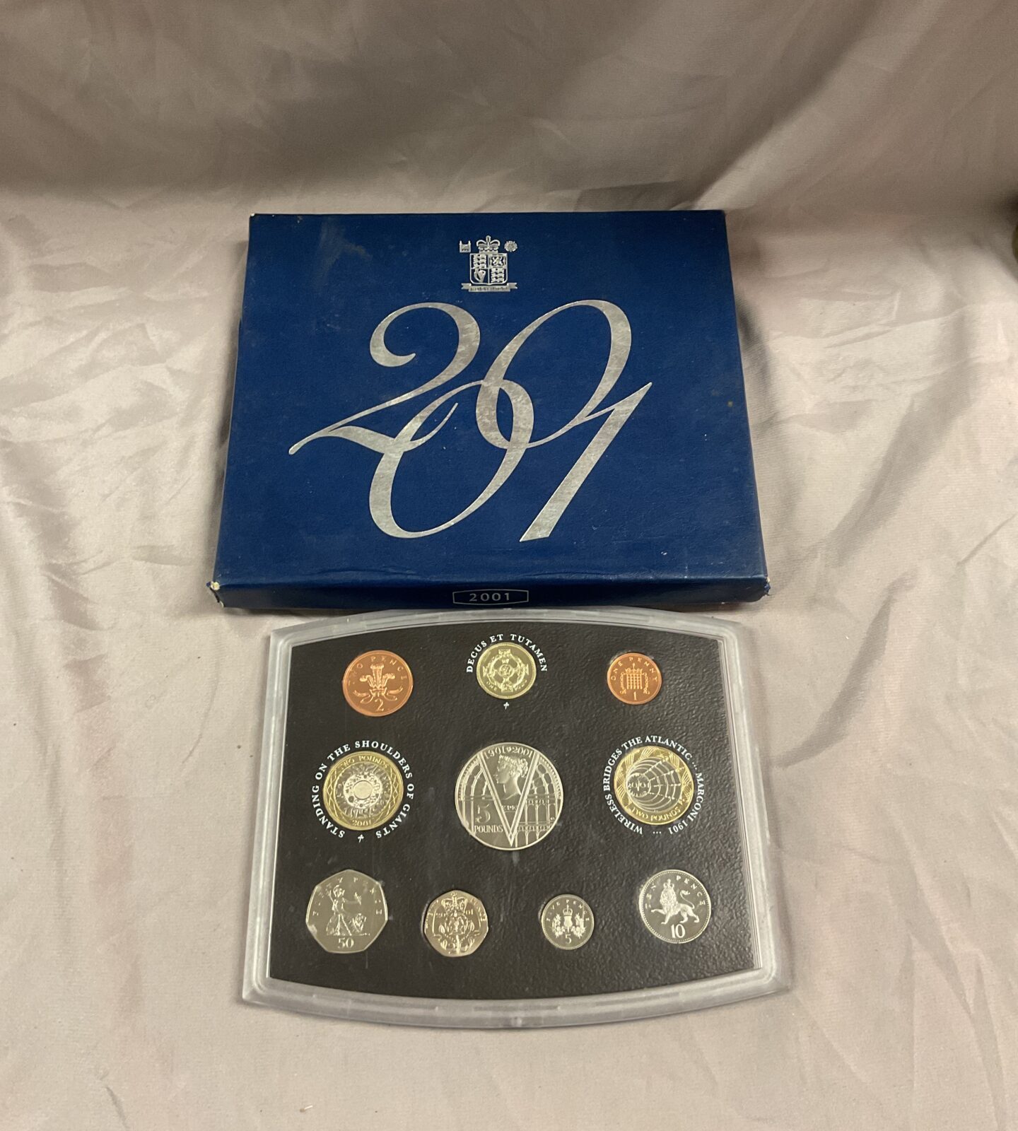 2001 United Kingdom proof coin set glimpses of the Victorian era - Image 3