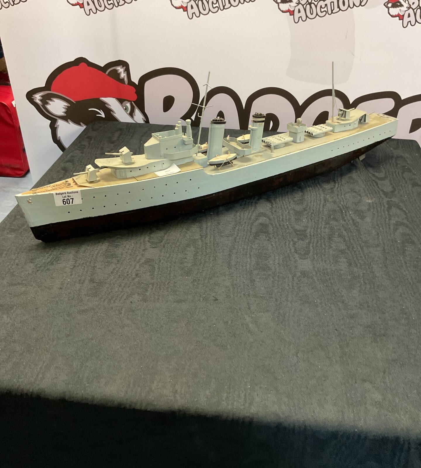 Model built, Rc CF41A V&W Class Destroyer