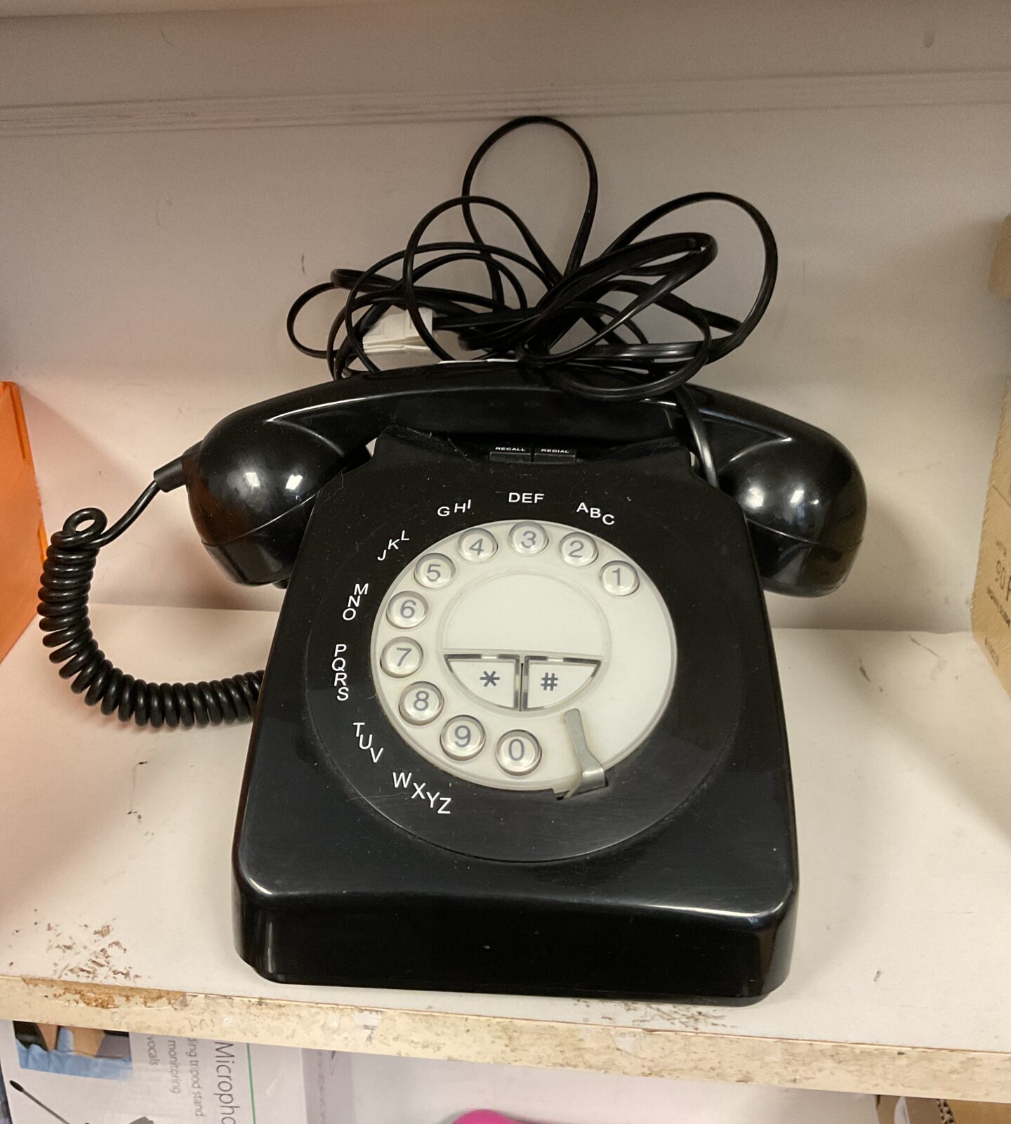 Geemarc telecom mayfair push button telephone