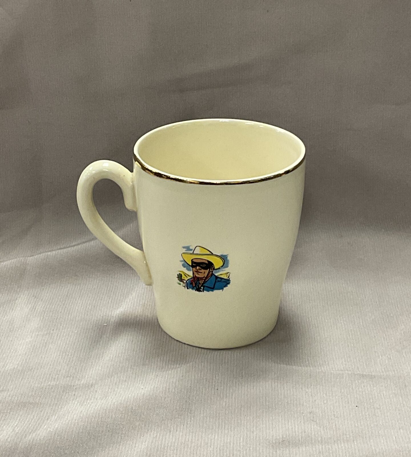 Vintage 1960’s “Good luck “ The Lone Ranger Mug - Image 2