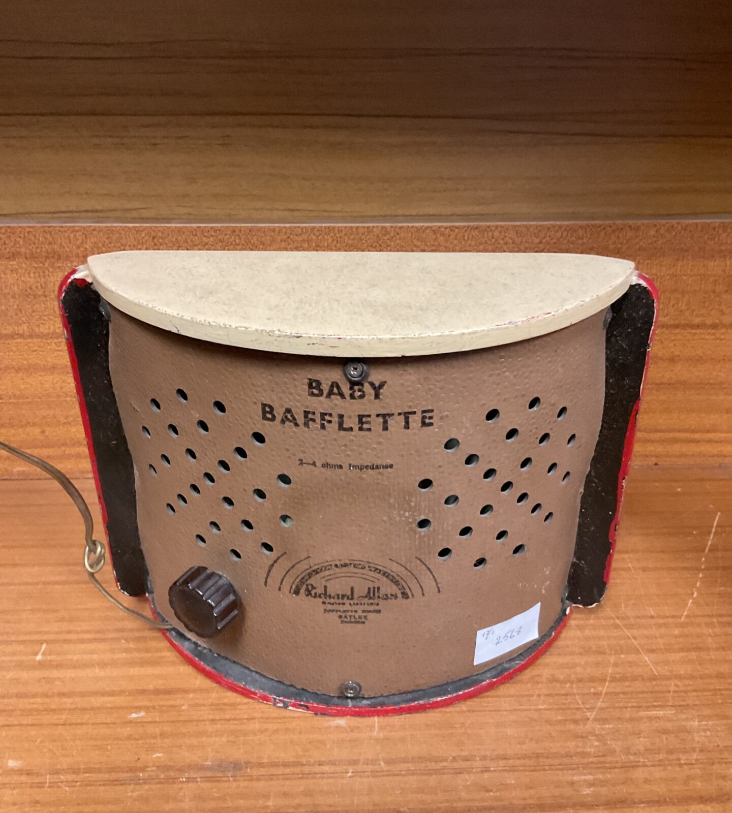 Vintage richard allan baby bafflette speaker - Image 2