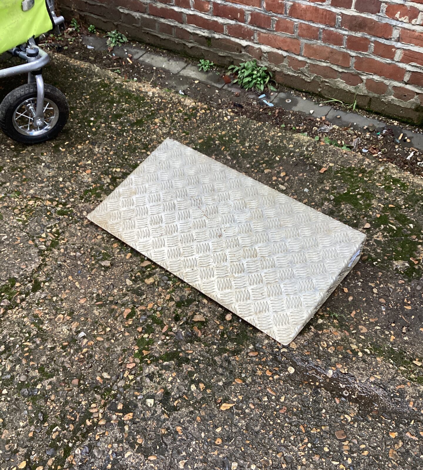 Checkerplate Ramp