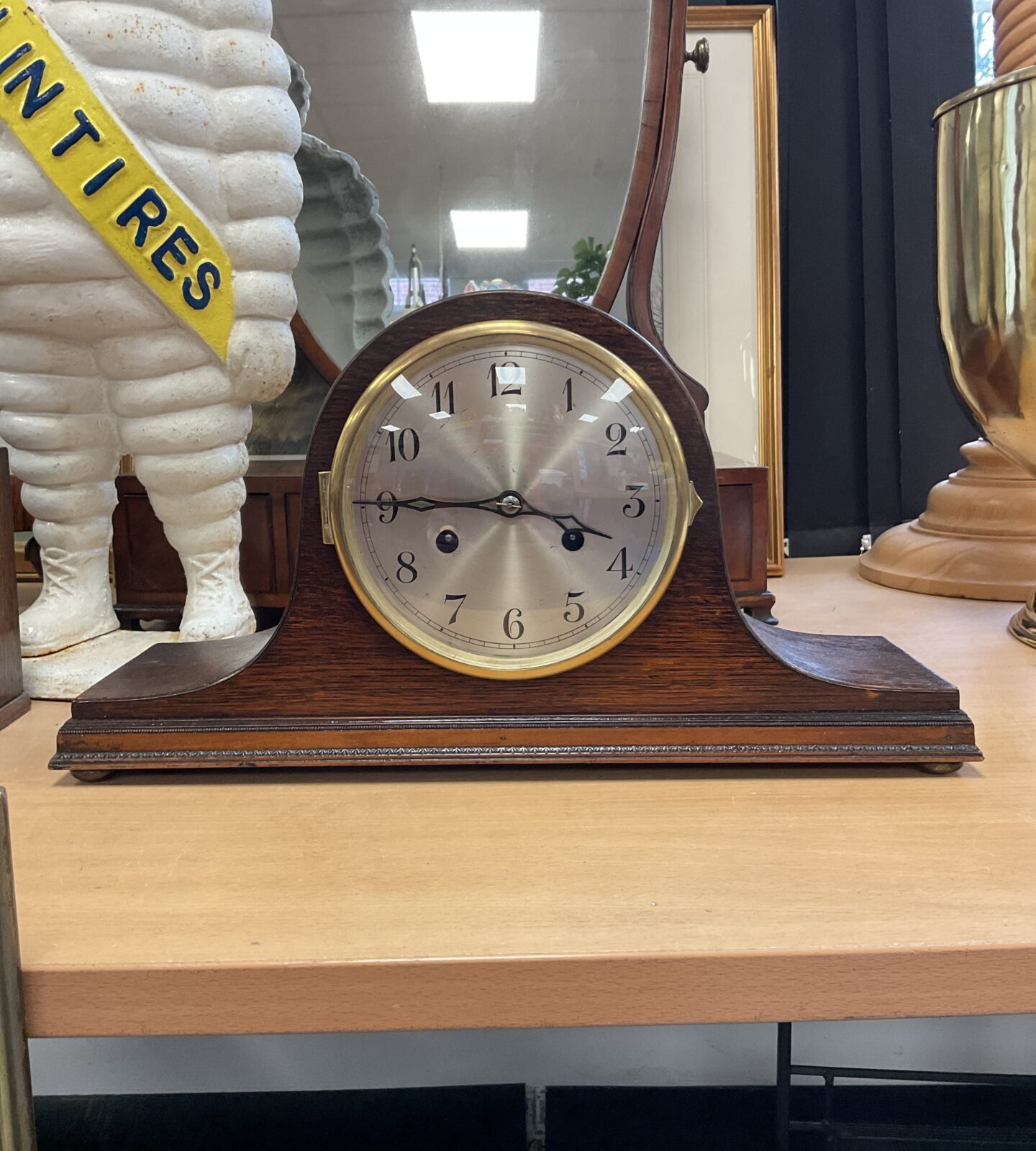 German Art deco period Mantle clock working with key