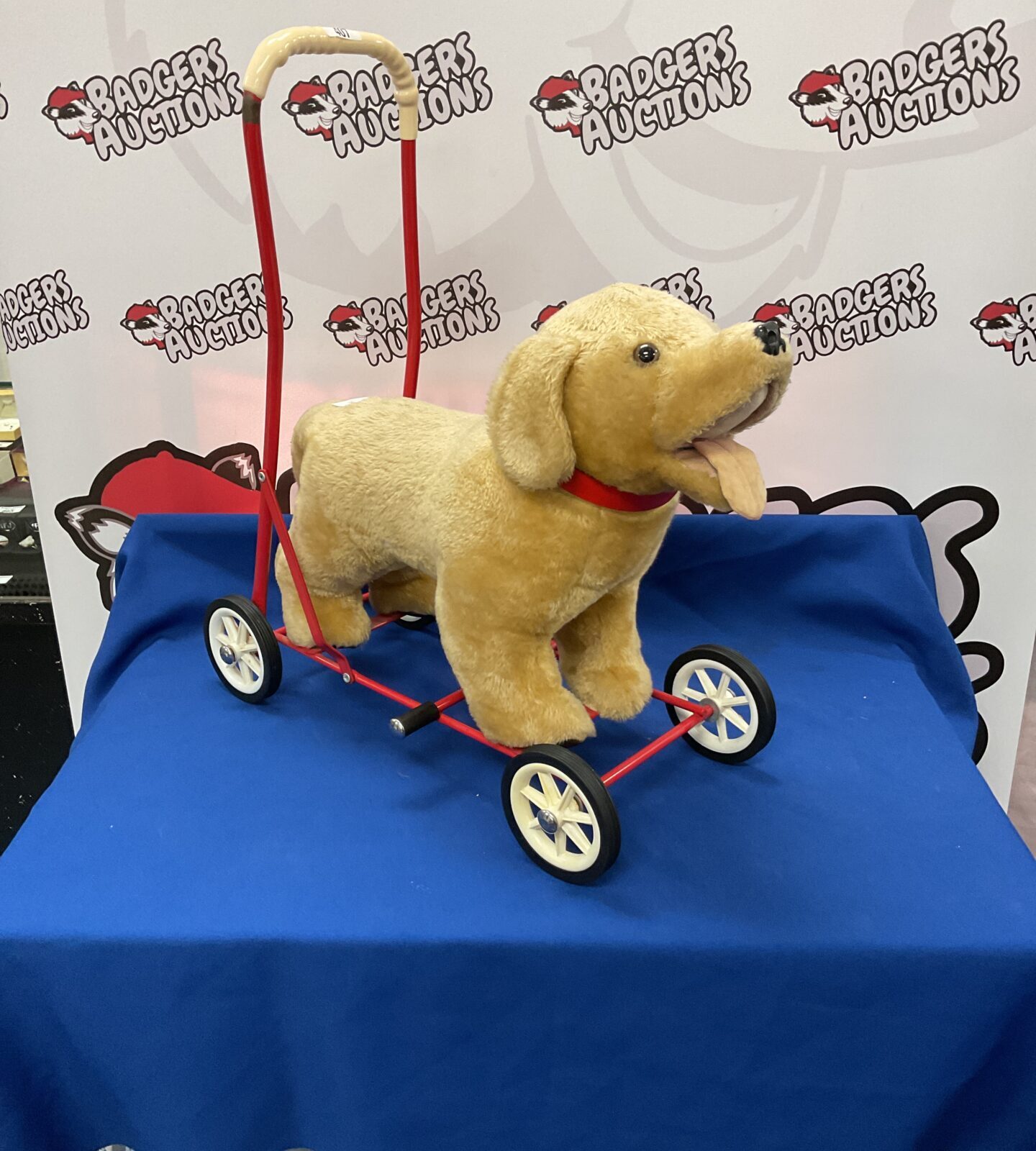 Vintage MulHolland and Bailie Childs Ride on Dog