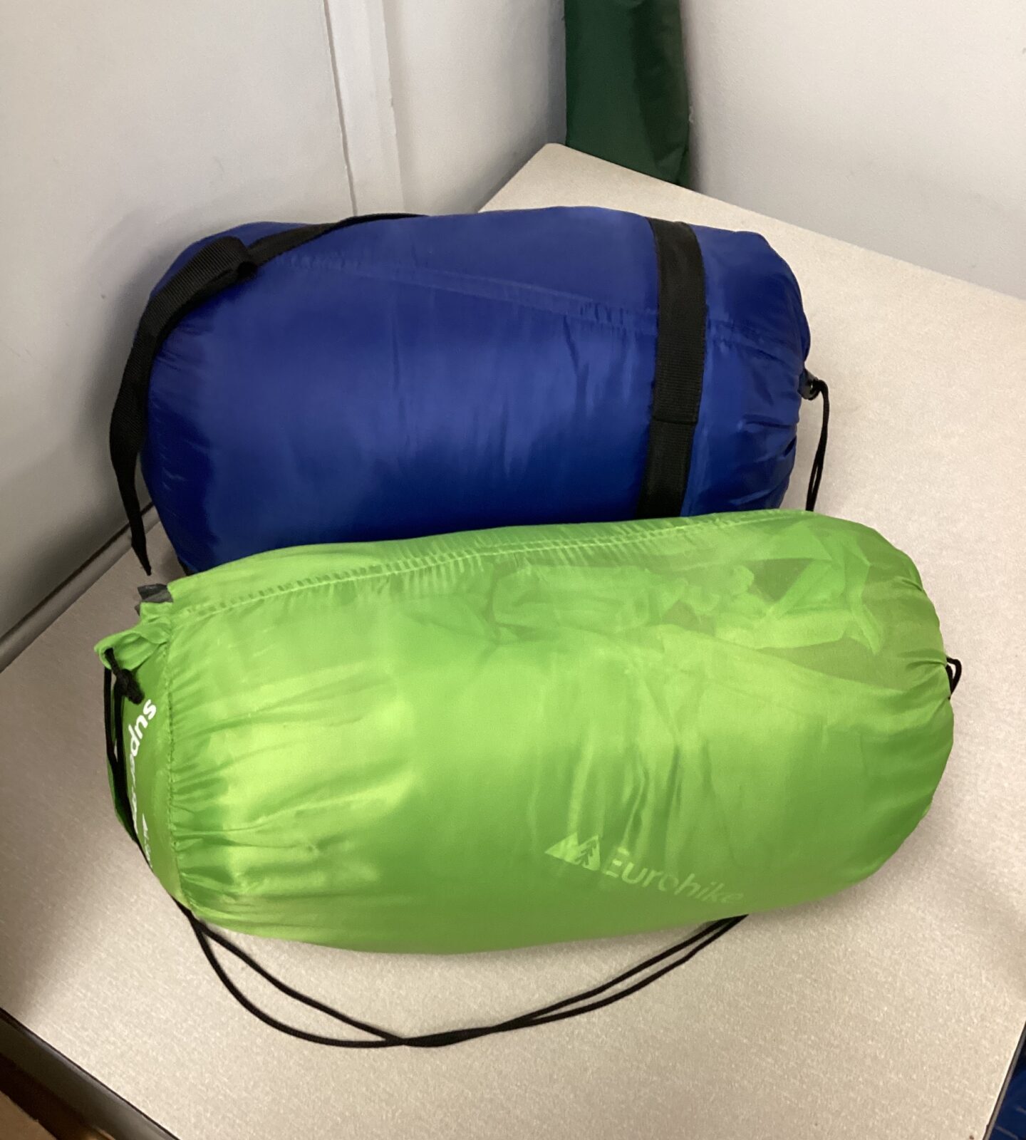 Two sleeping bags