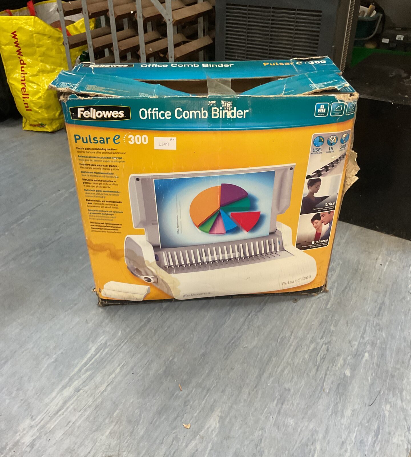 Fellowes office comb binder pulsar 300