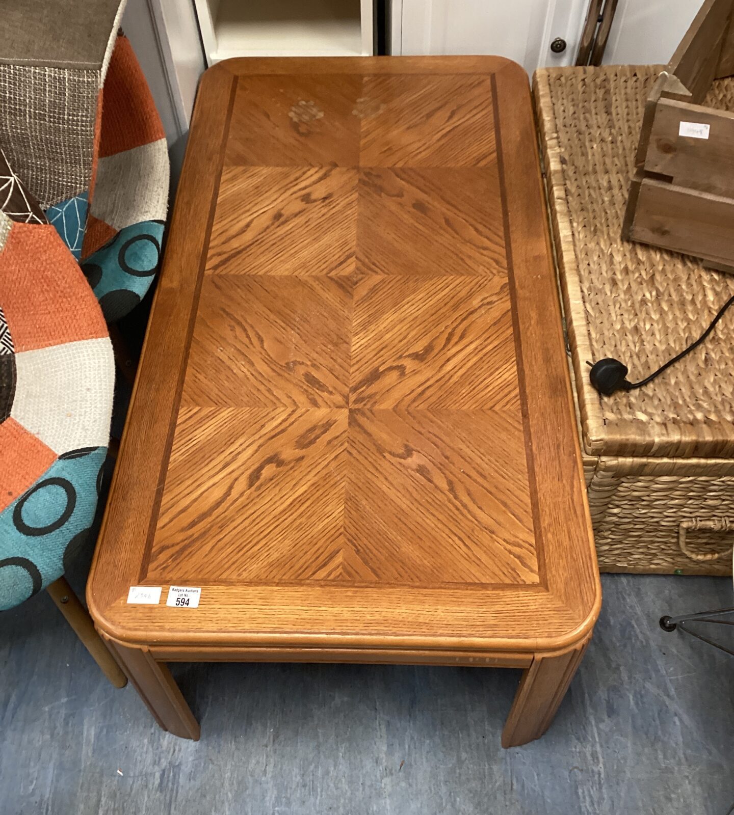 oak coffee table