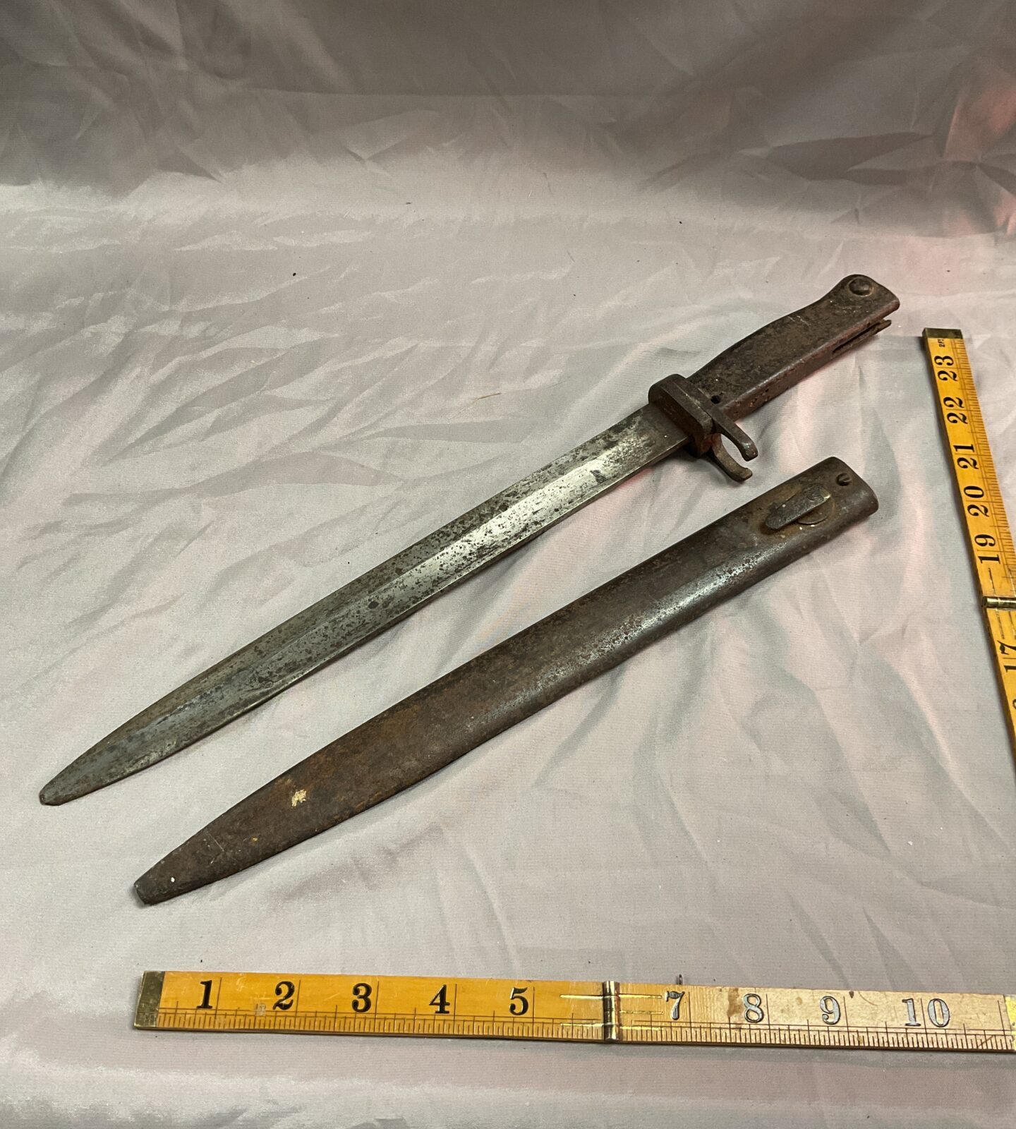 1916c WW1 ( last ditch) German Ersatz bayonet