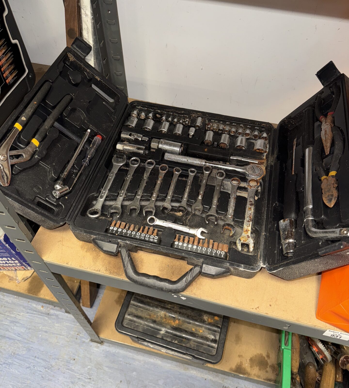 Tool kit in carry case - has some items missing