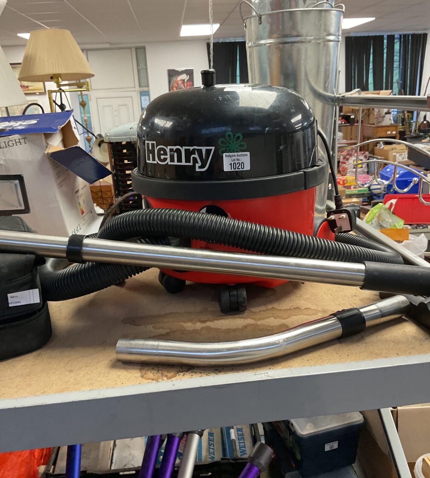 Henry hoover tested working