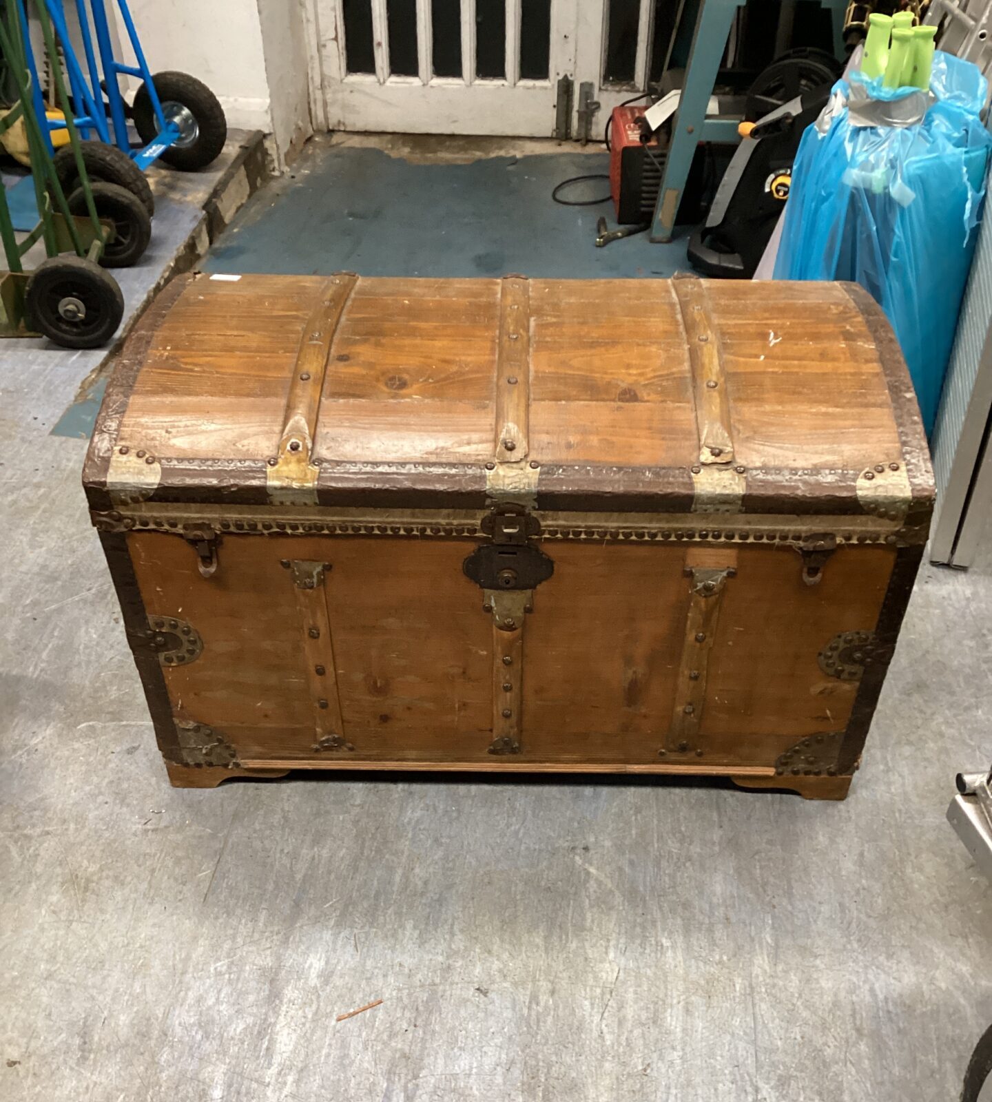 large Victorian Barrel Chest