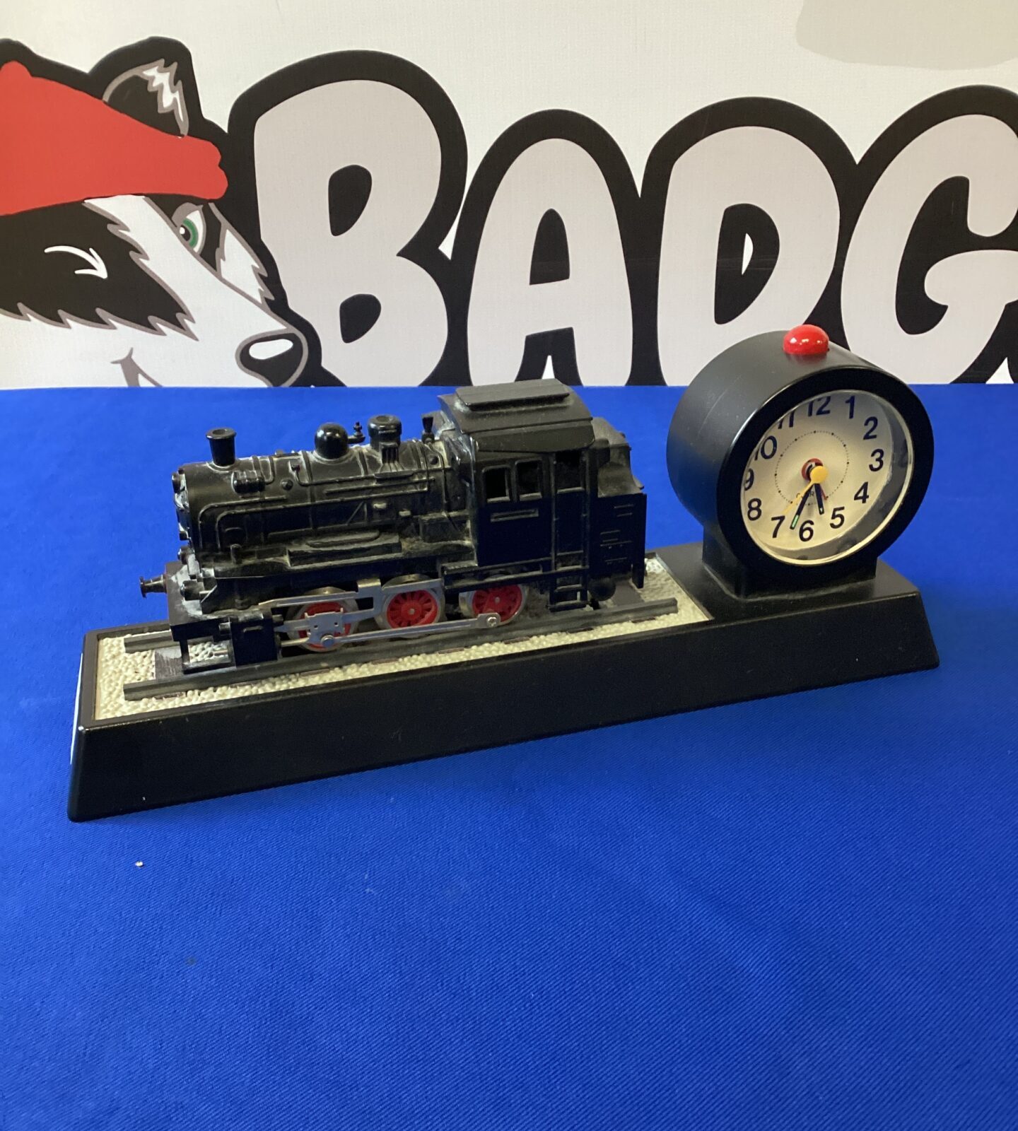 Steam train alarm clock