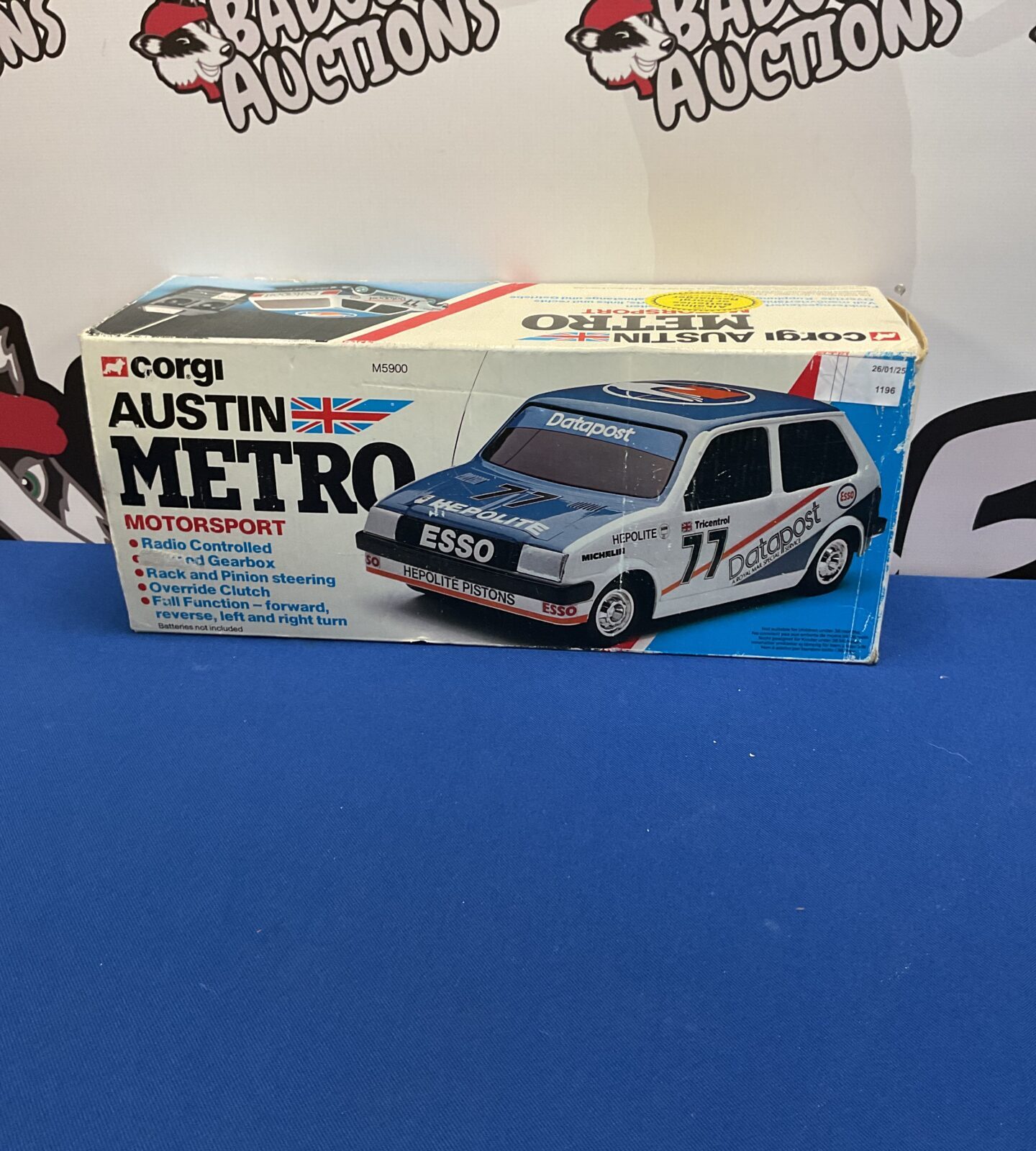 Retro Corgi Austin metro motorsport rc car