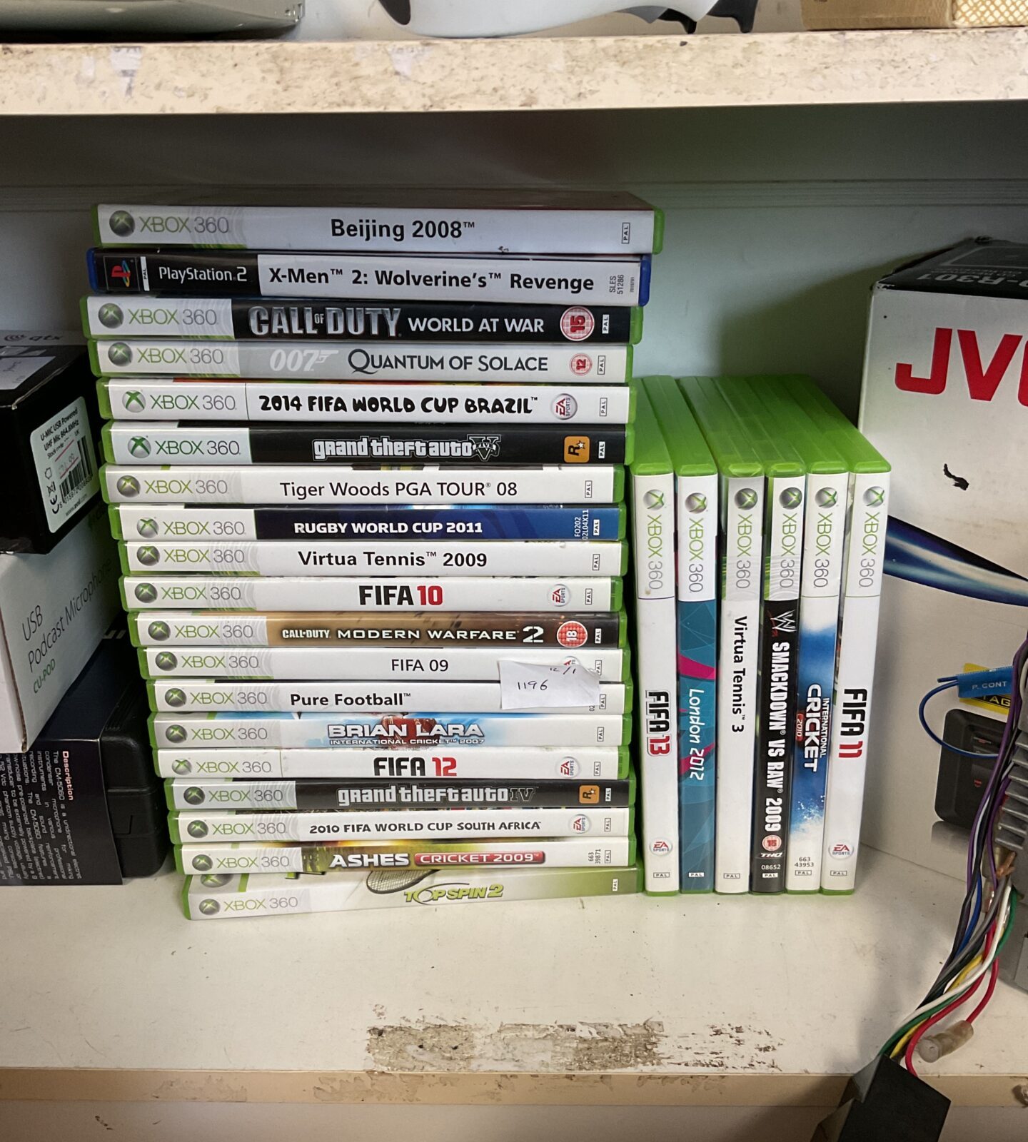 Bundle of Microsoft xbox 360 games