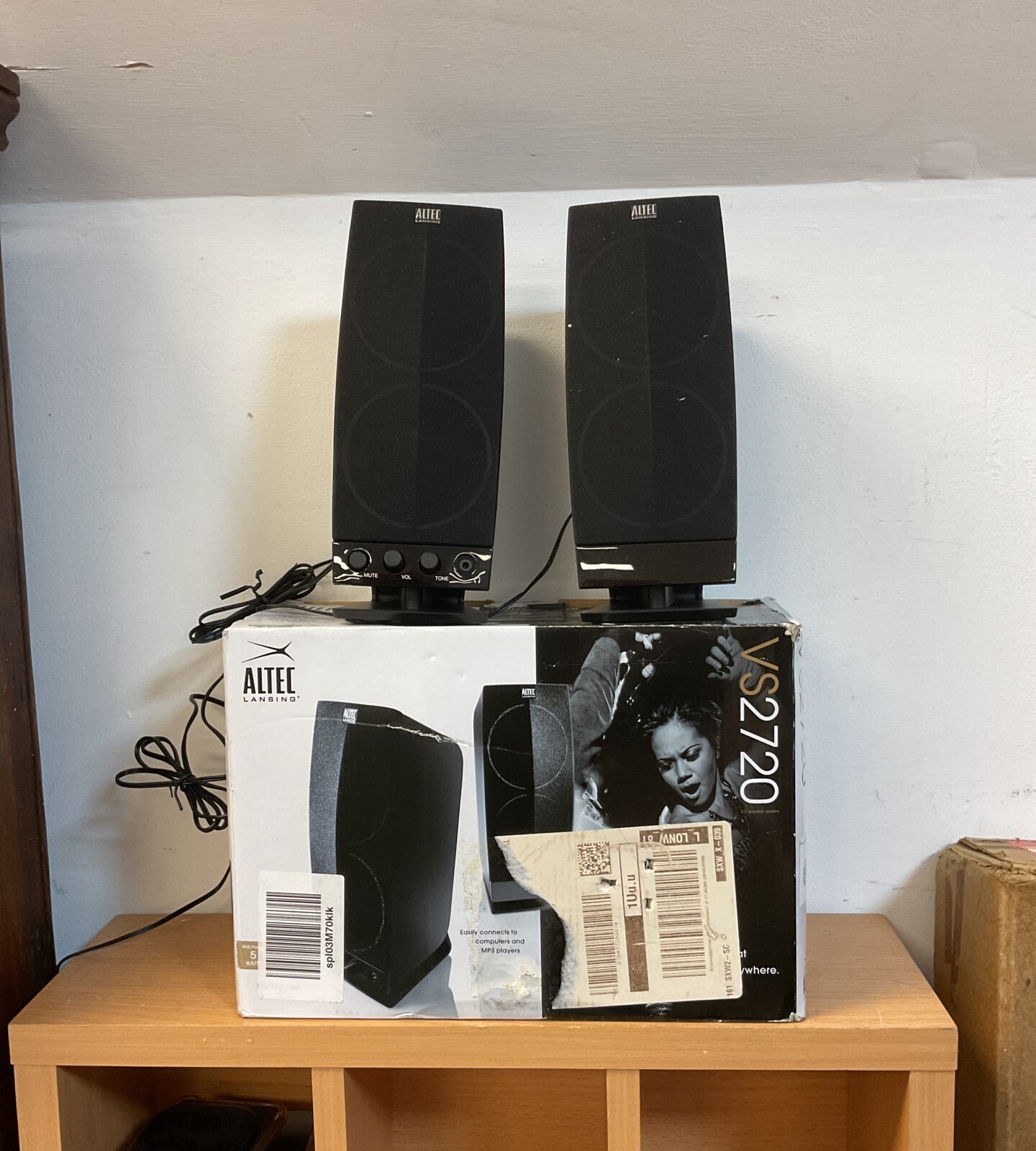 Altec lansing vs2720 multimedia speakers