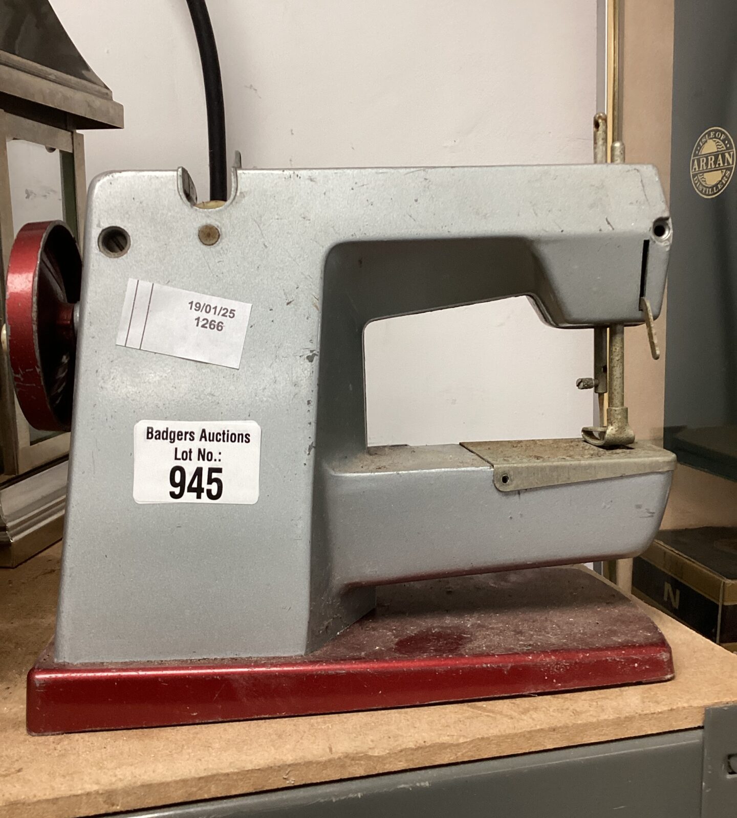 Vintage Vulcan classic manual miniature sewing machine