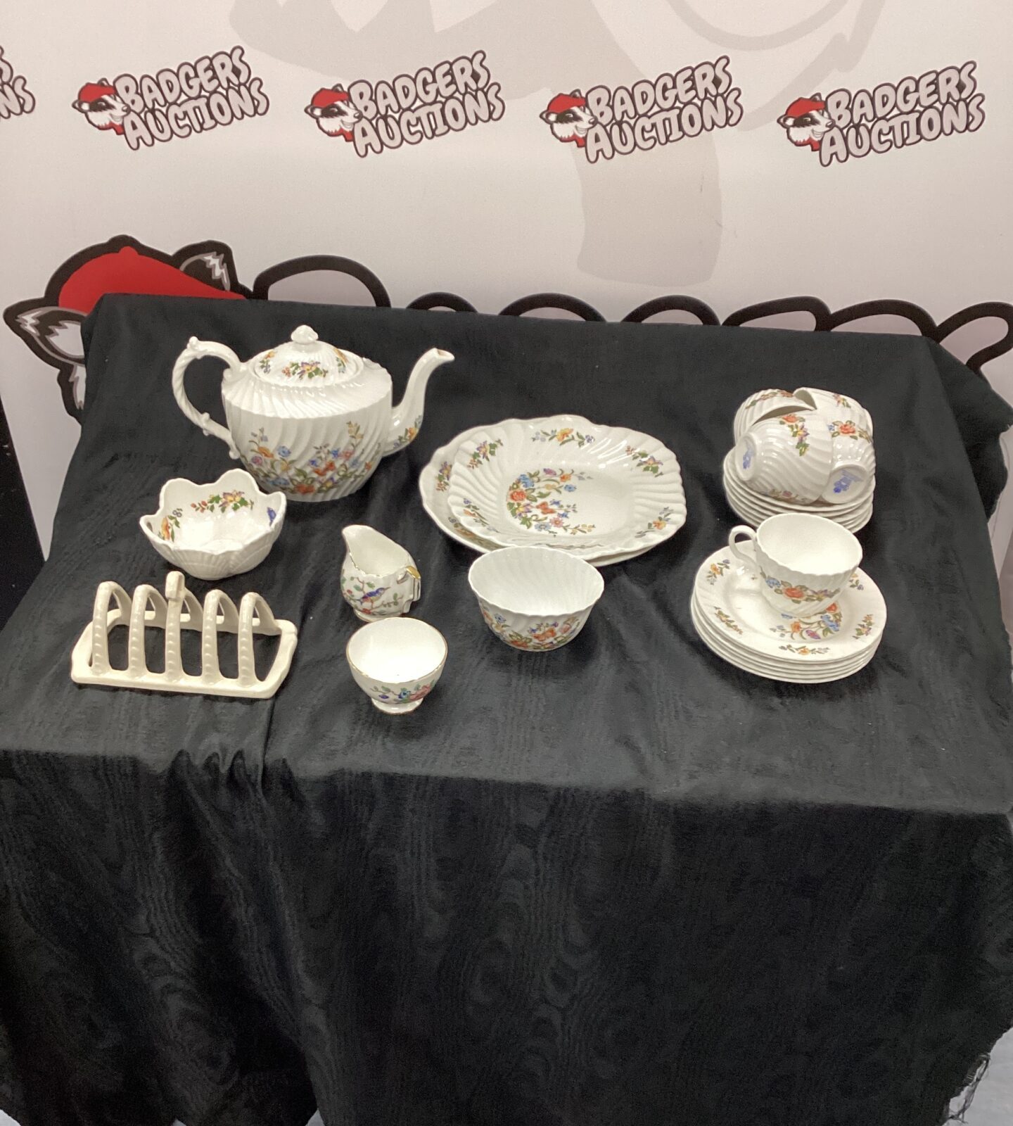 Aynsley fine bone china tea set