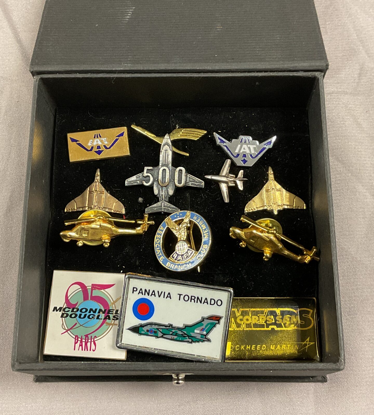 Collection of military aviation Pin badges