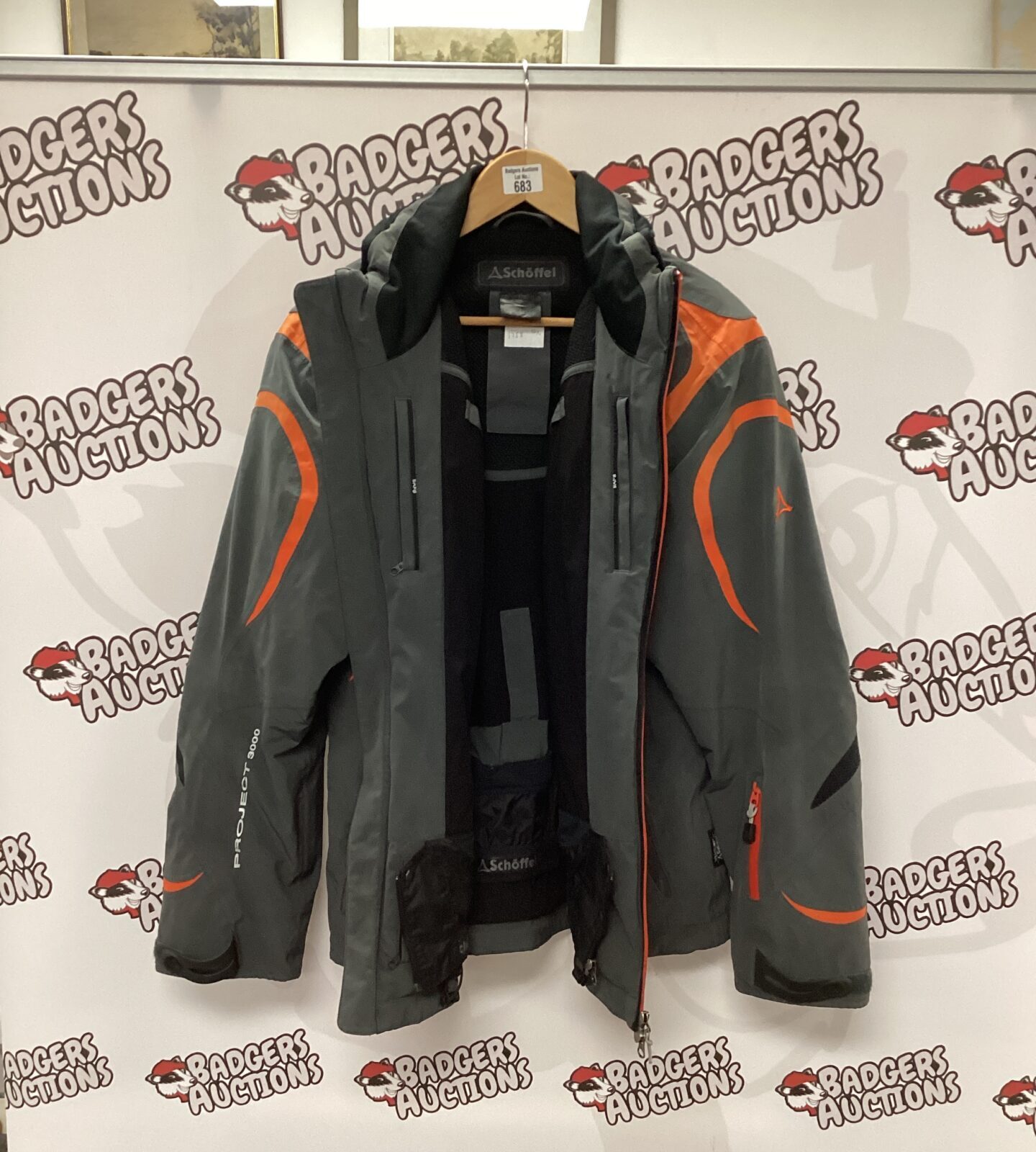 schoffel ski jacket waterproof size 40