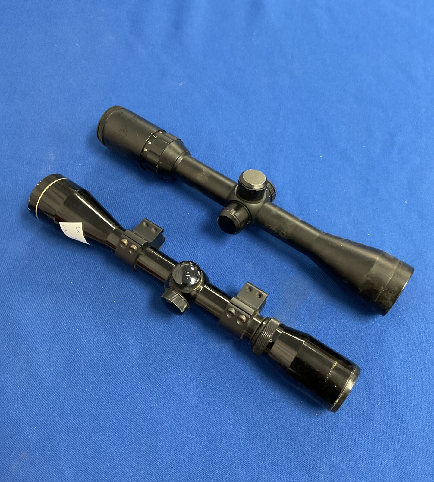 Two rifle scopes including nikko sterling & bsa