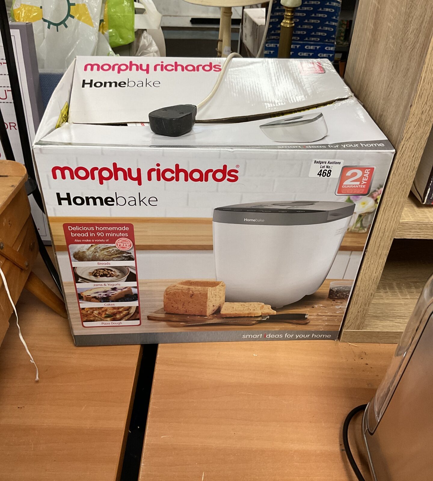 Morphy richards homebake breadmaker  tested working