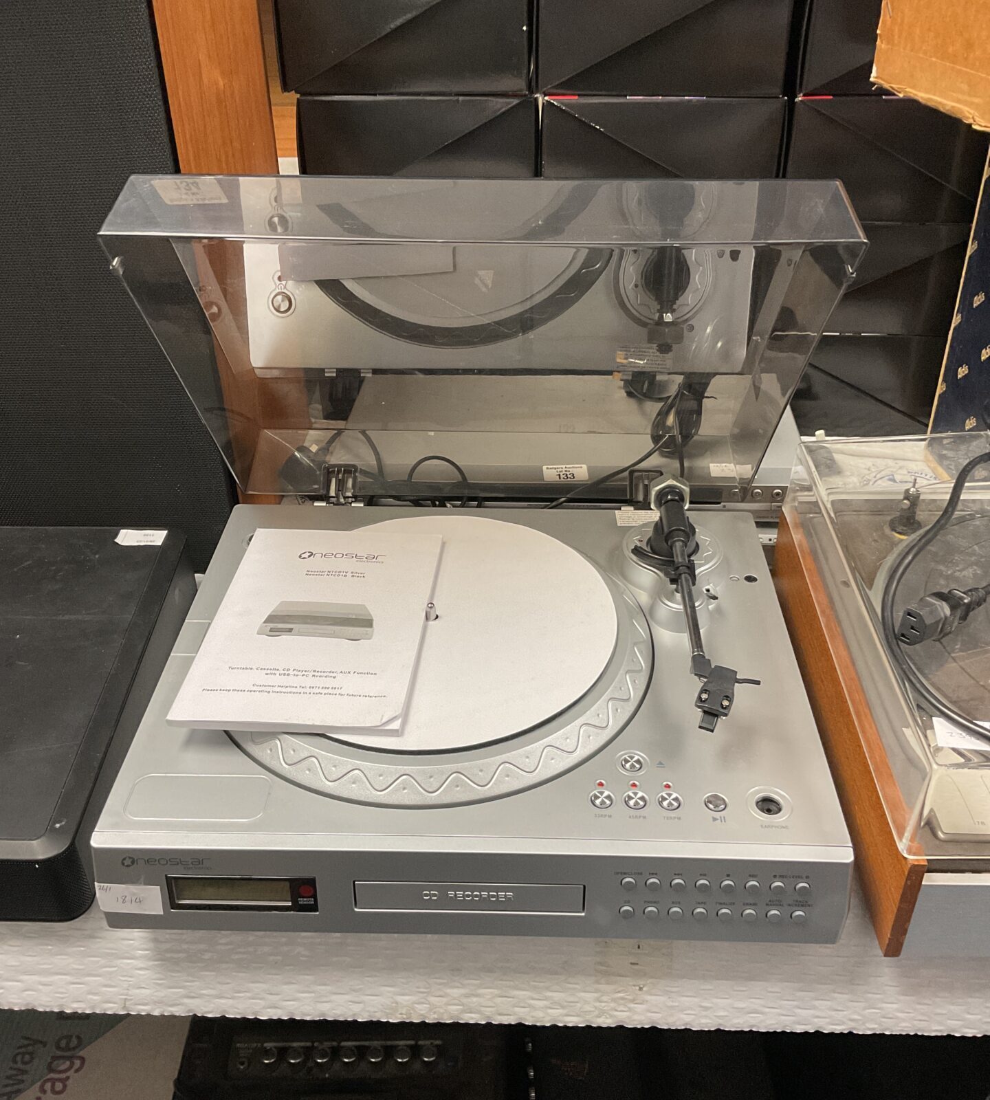 Neostar cd recorder record player