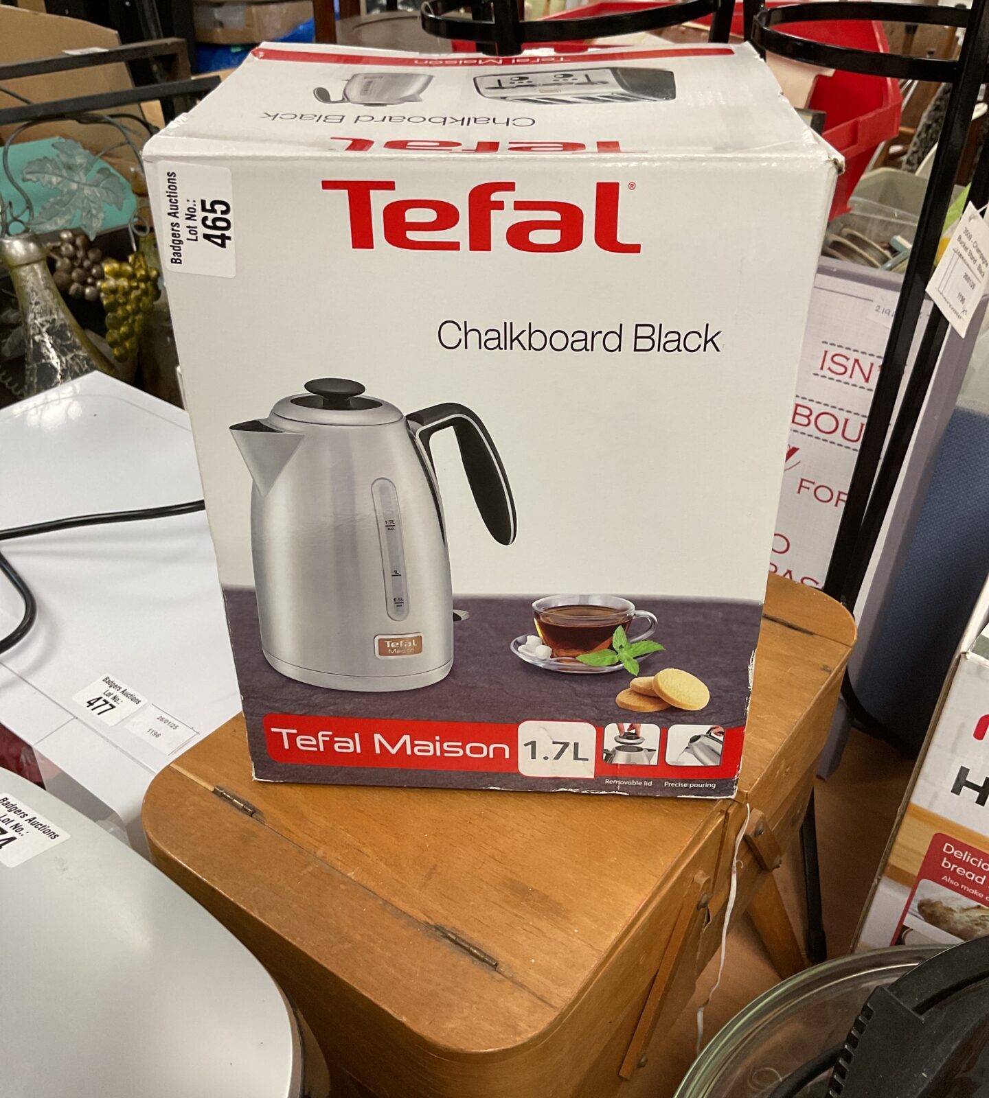 Tefal chalkboard Black 1.7L kettle