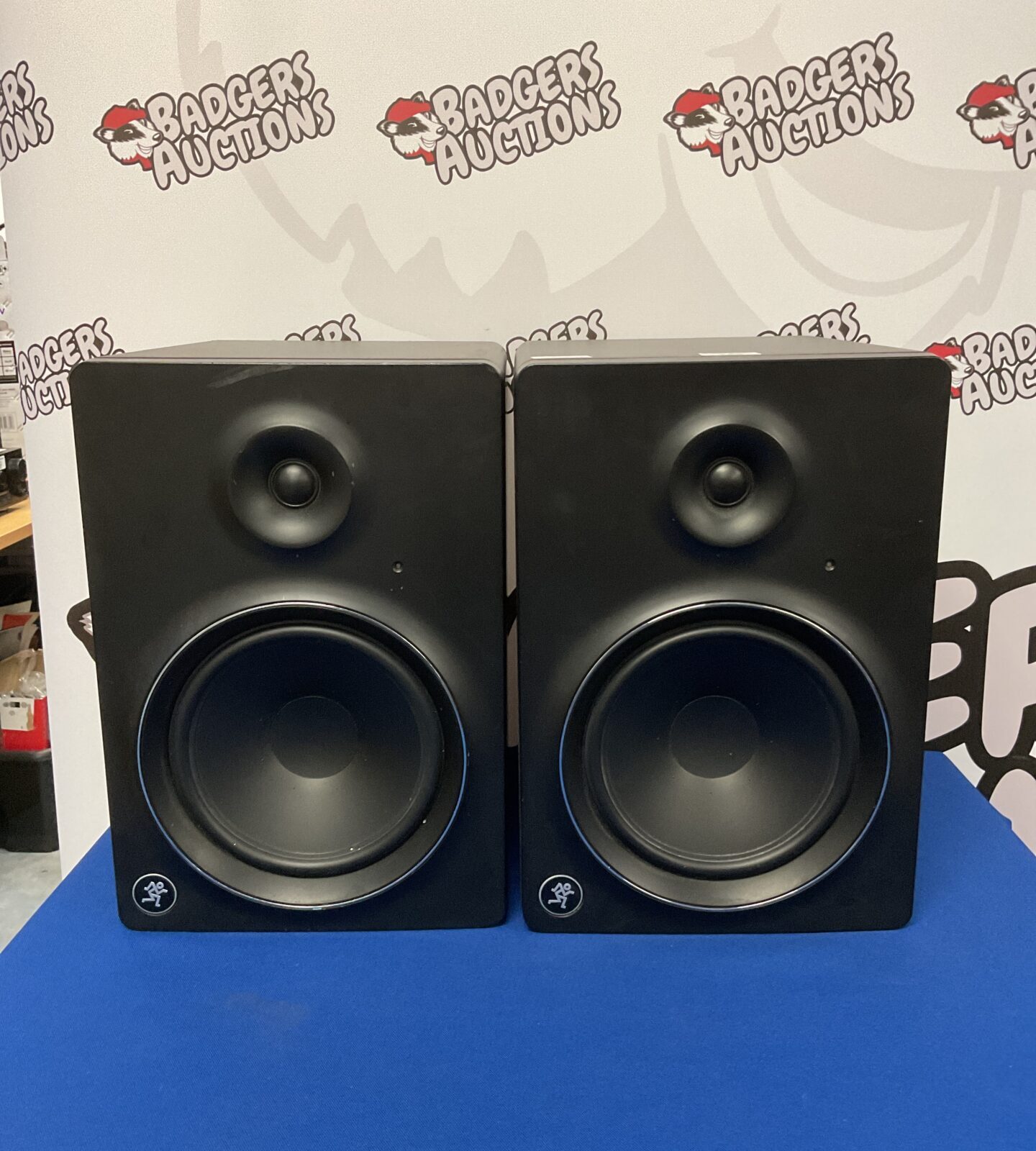 Pair of mr8 mk2 active studio monitors