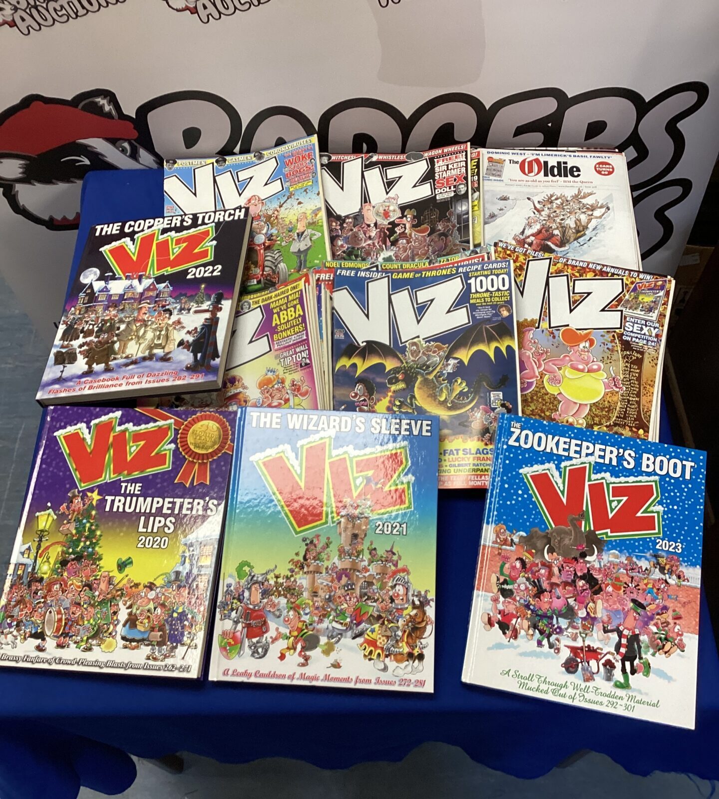 Collection of viz comics & four annuals from 2020s