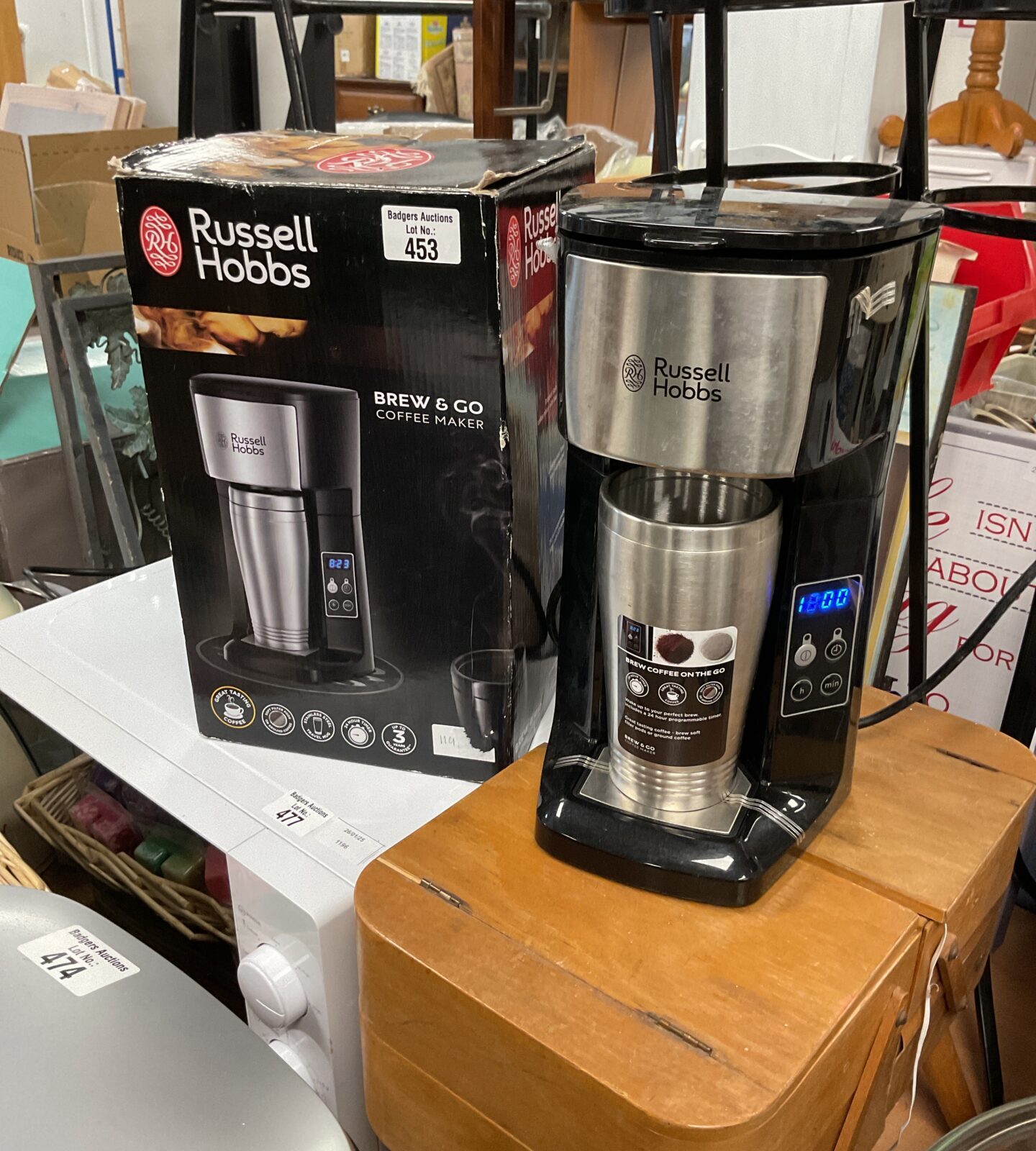 Russel hobbs brew and co coffee maker tested working