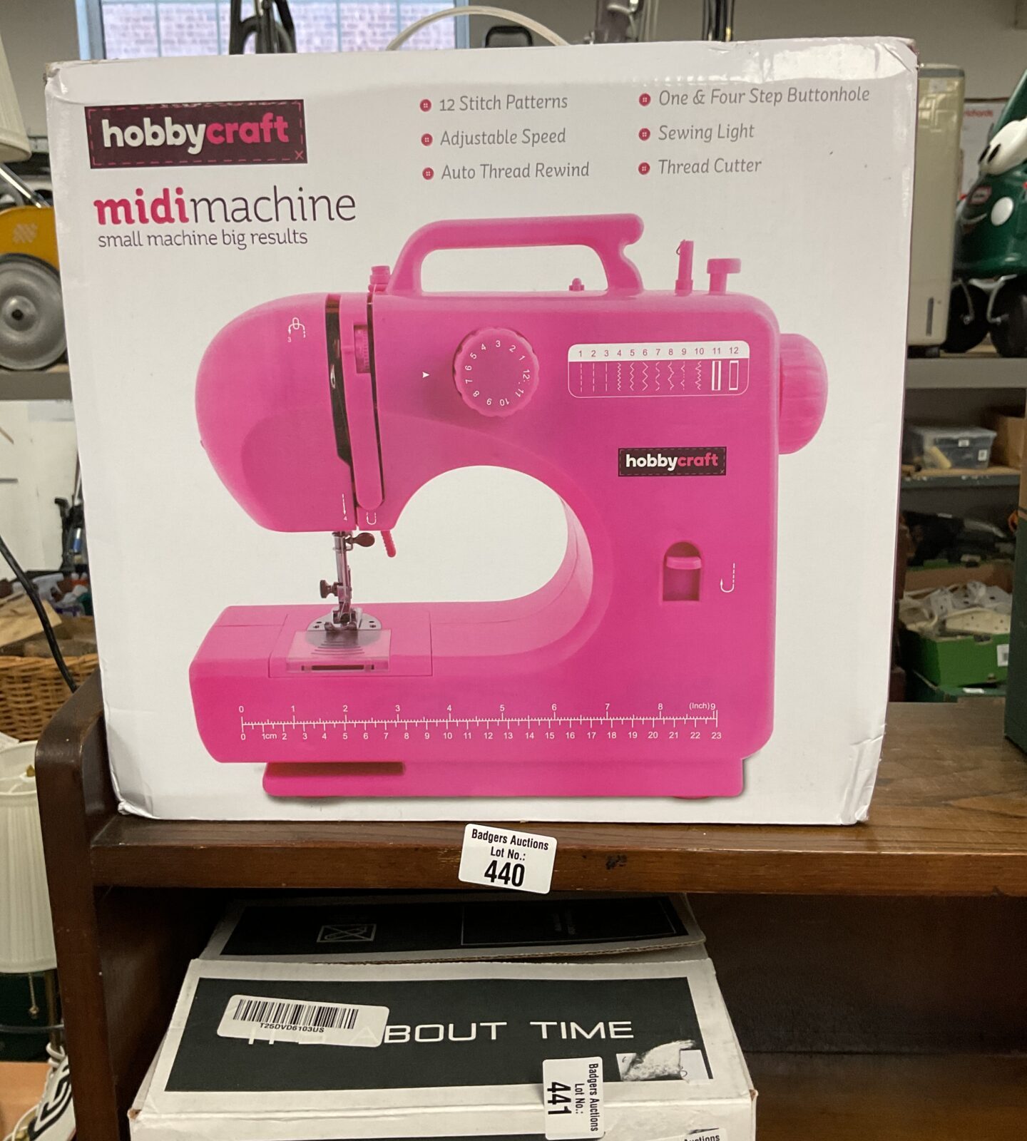 Hobbycraft pink midi machine