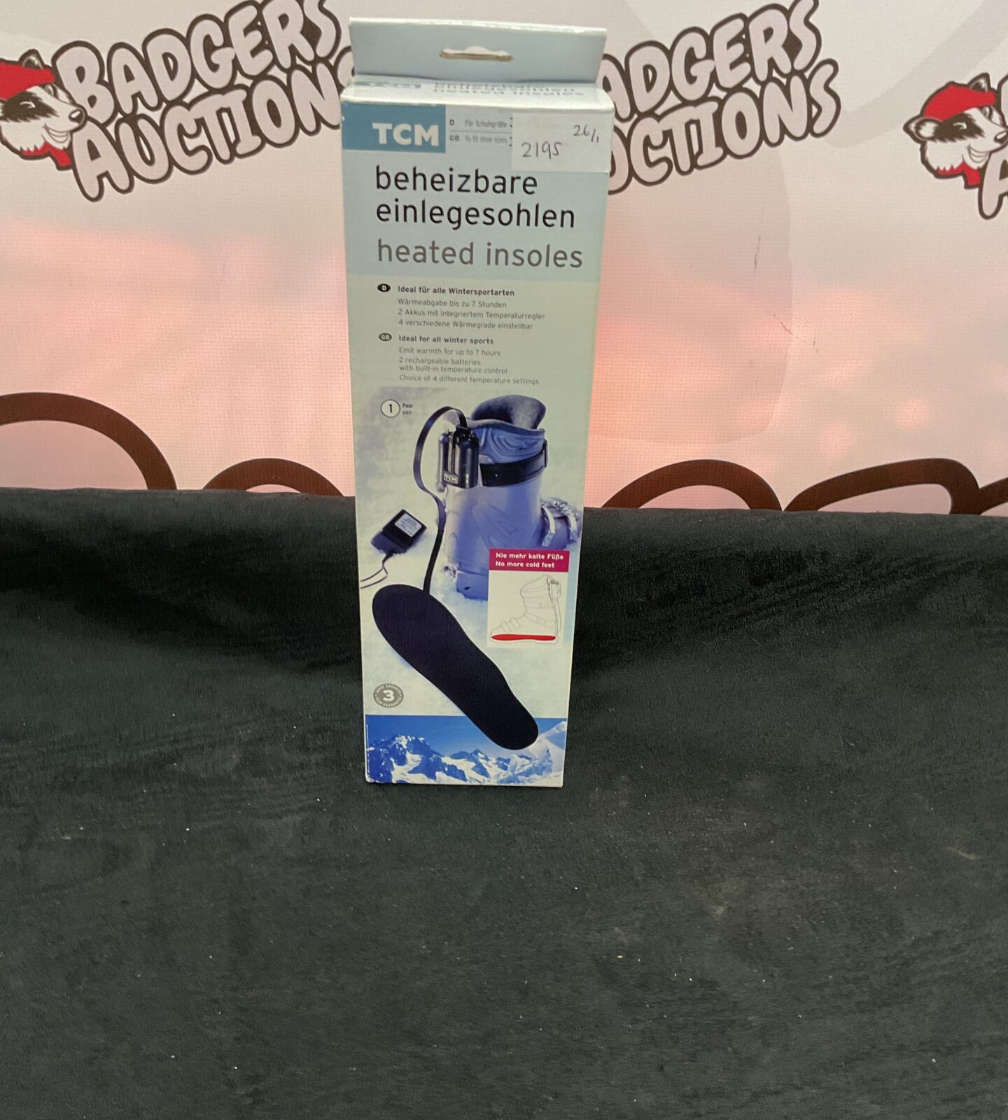 Heated insoles for ski boots