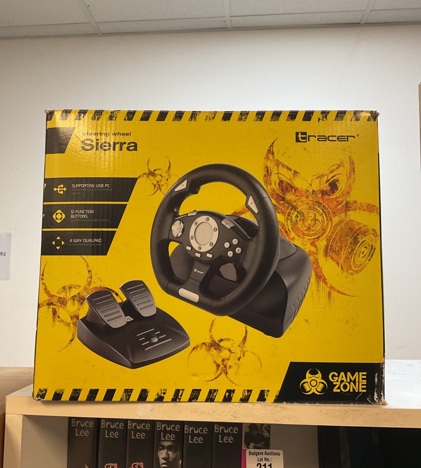 Tracer sierra usb pc racing wheel