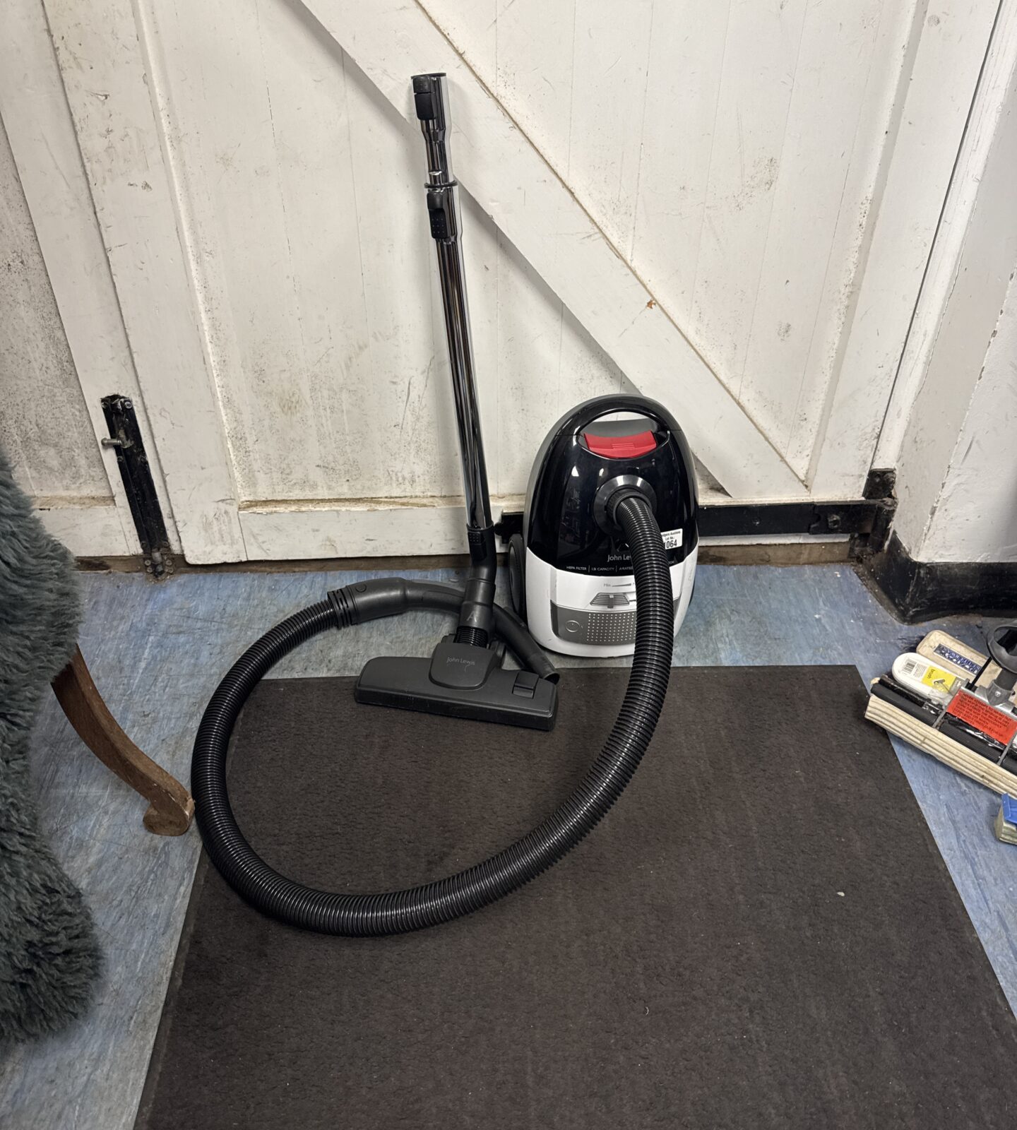 John Lewis portable hoover - working