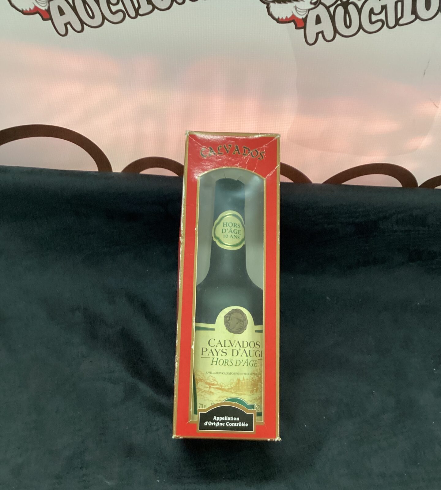 Bottle of Calvados Hors D’Age 10 Brandy