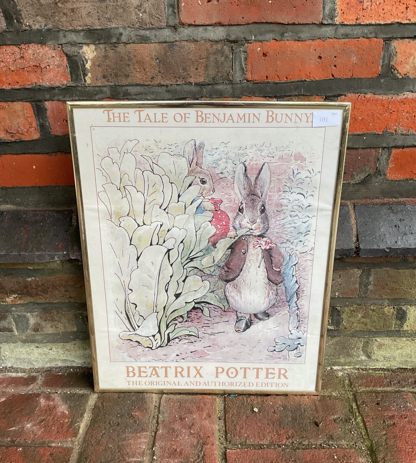 Beatrix potter the tale of benjamin bunny print