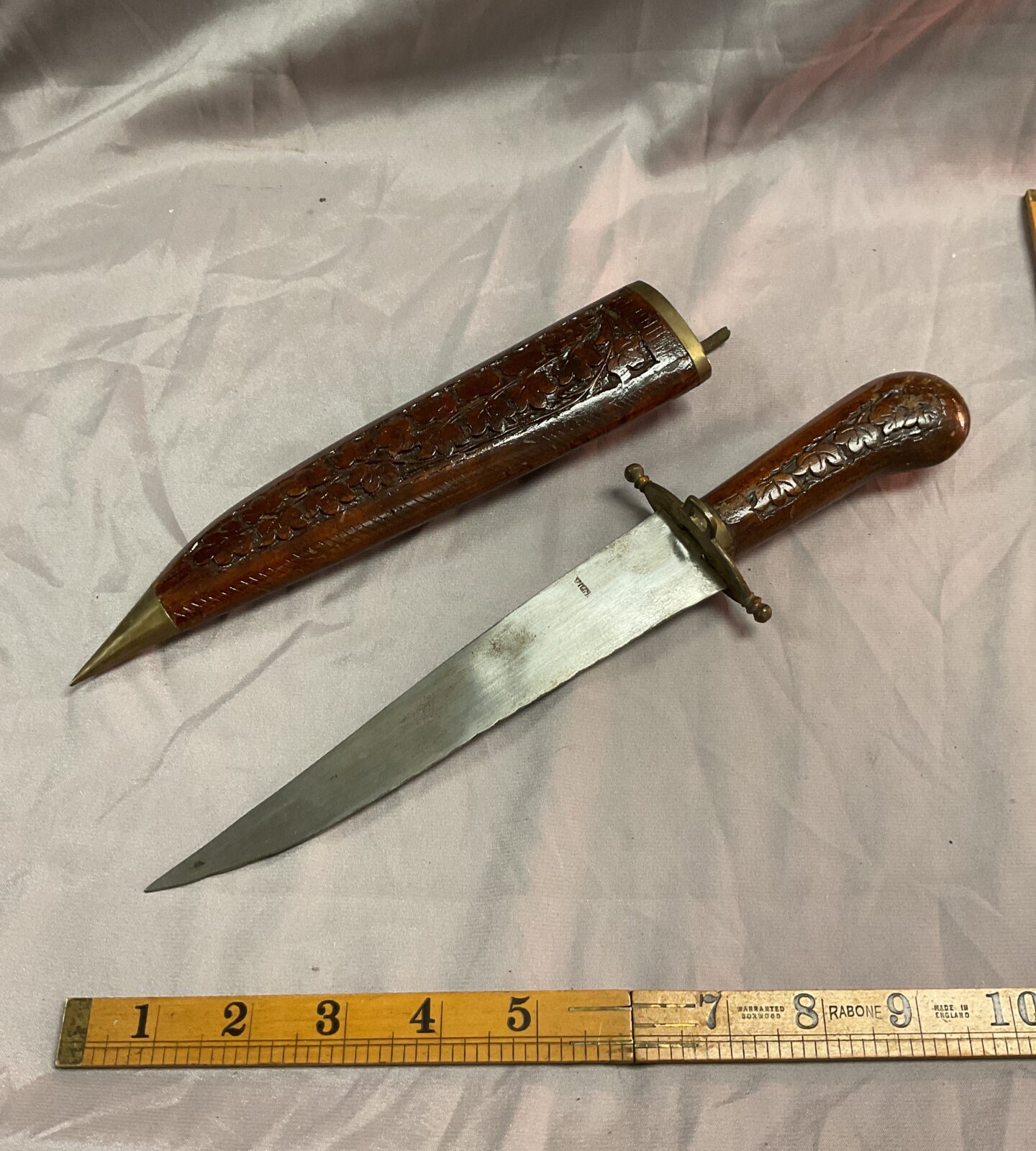 indian leaf pattern knife