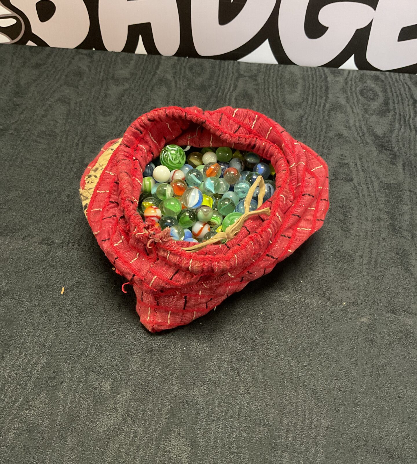 Bag of mixed marbles