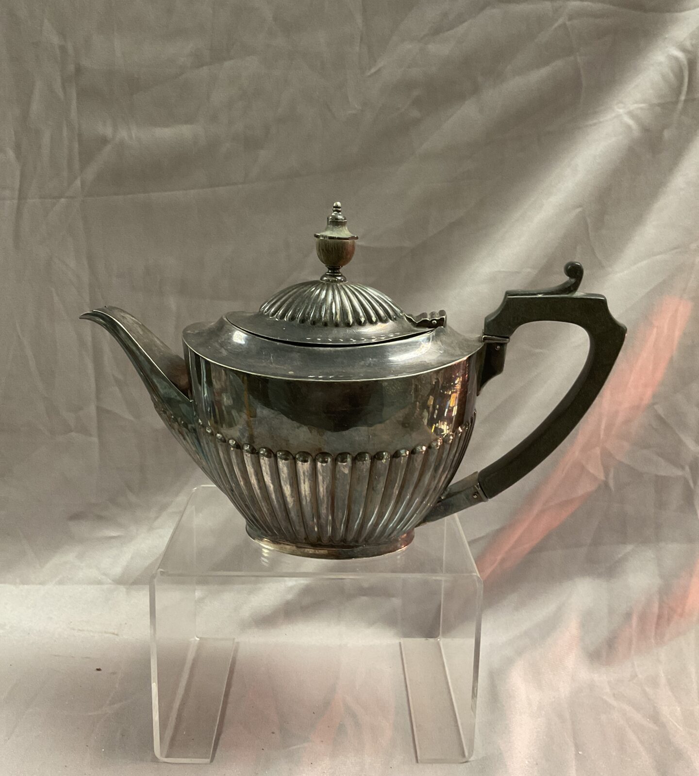 Antique Harrods Pewter teapot