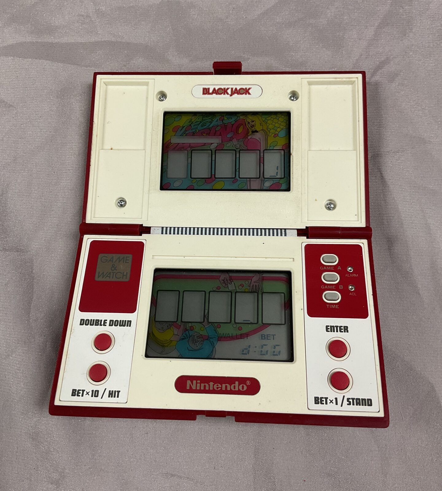 Nintendo Game& Watch black jack bj-60 hand held game - Image 2