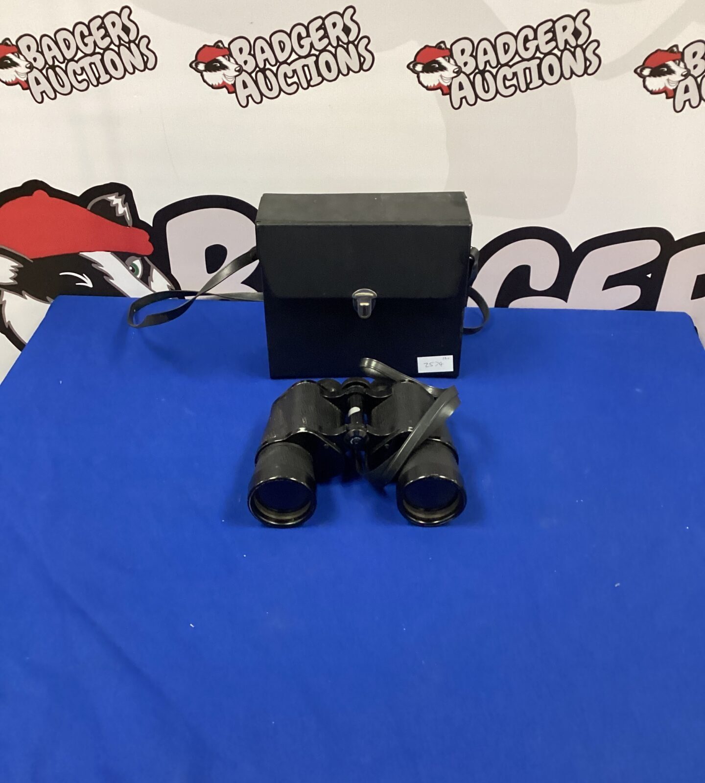 Pair of Pathescope 10x50 Binoculars with case