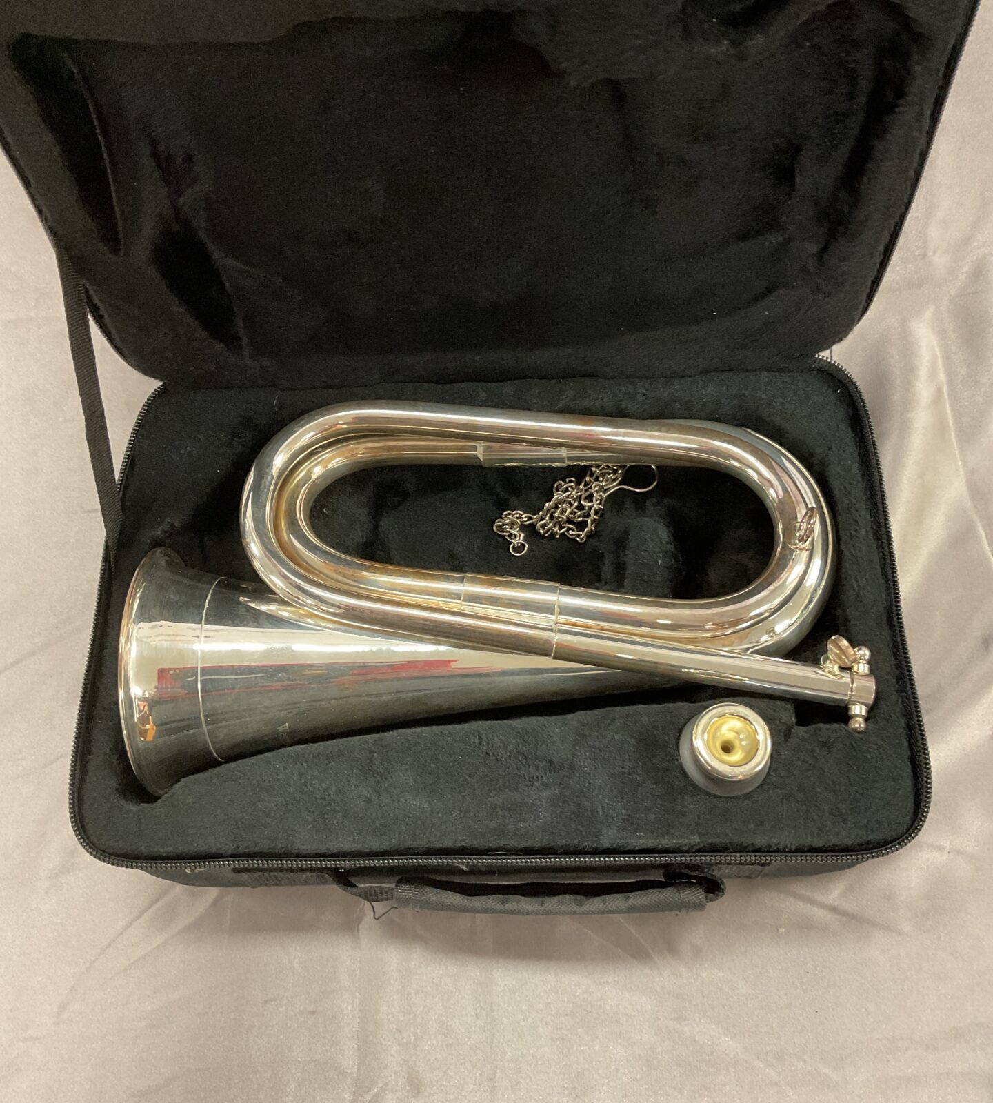 Westminster london cornet in case with mouthpiece