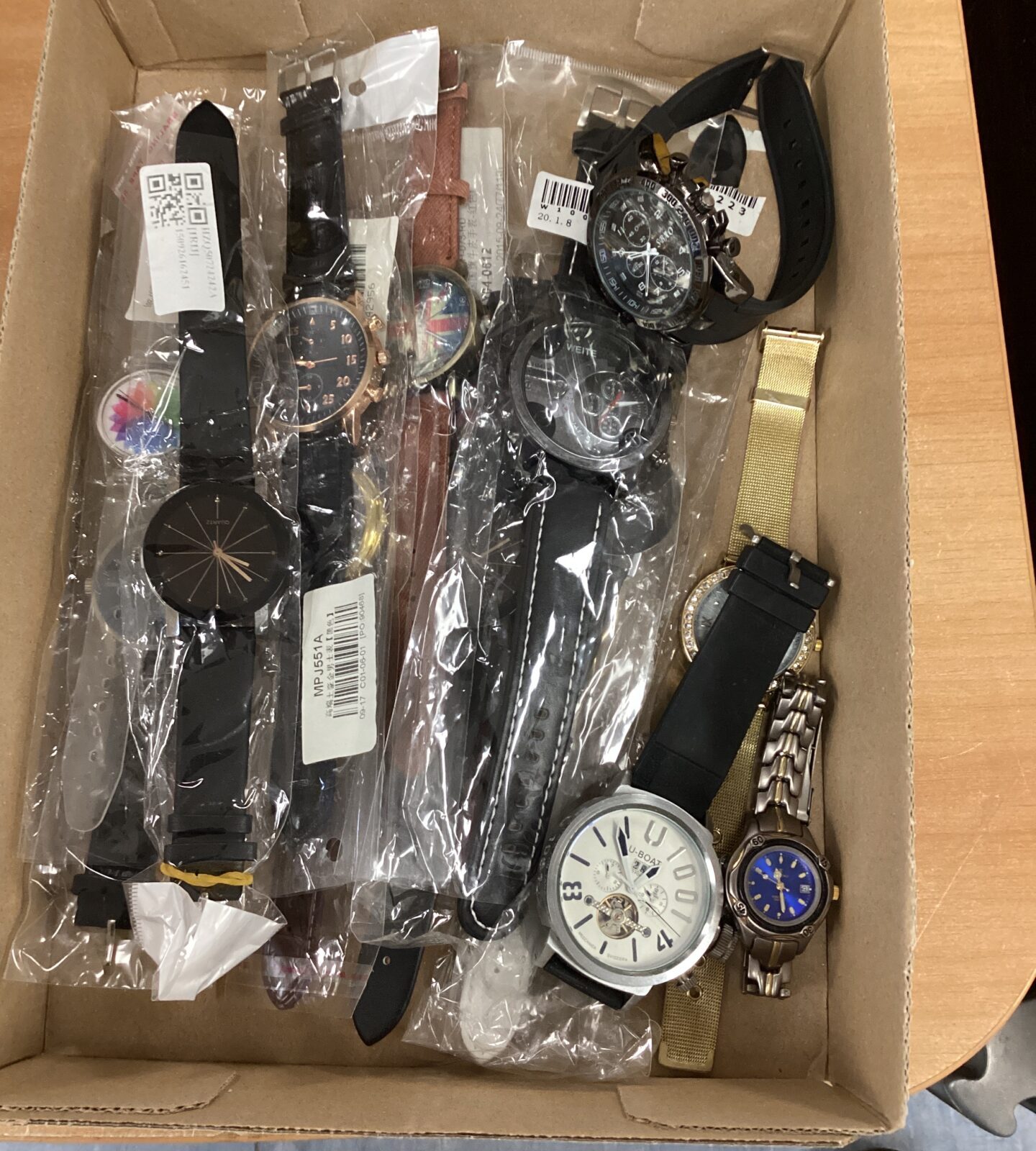 Tray of watches