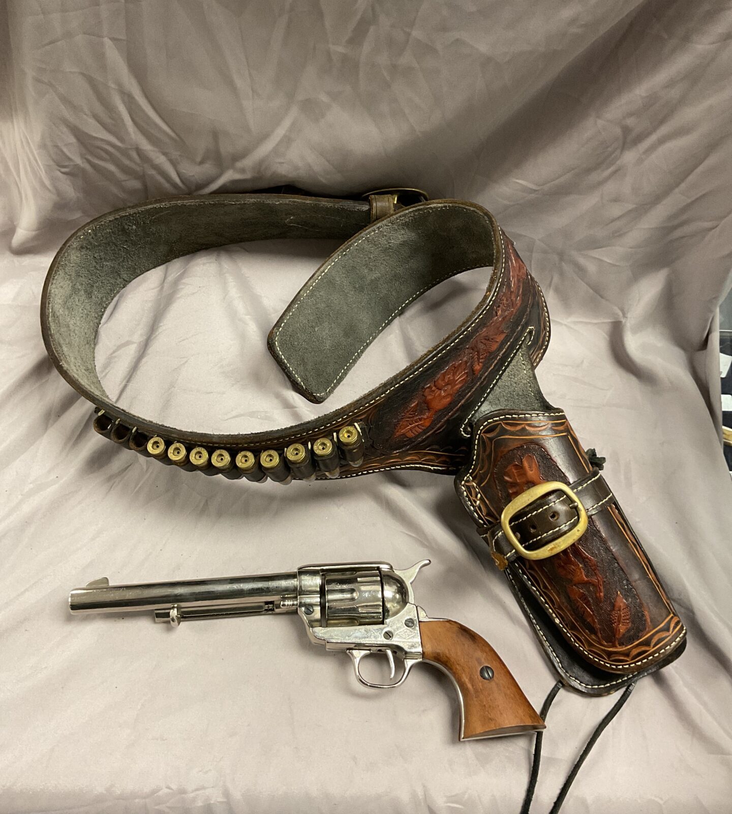 bka 98 cowboy pistol with holster belt