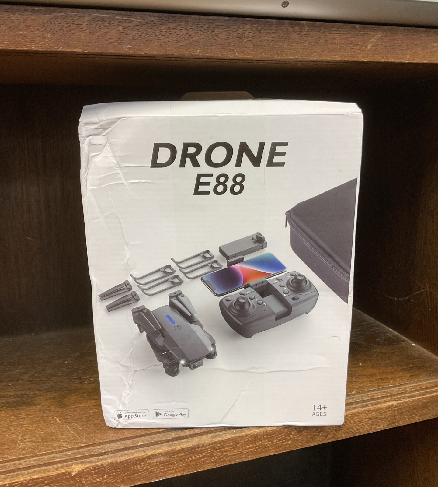 Drone e88 with dual hd camera