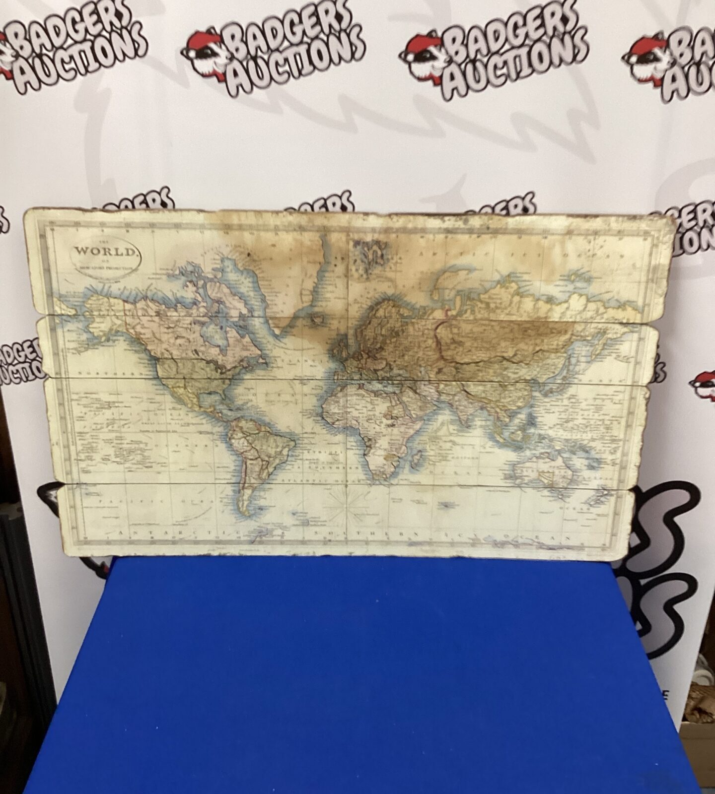 Picture of the map of the world