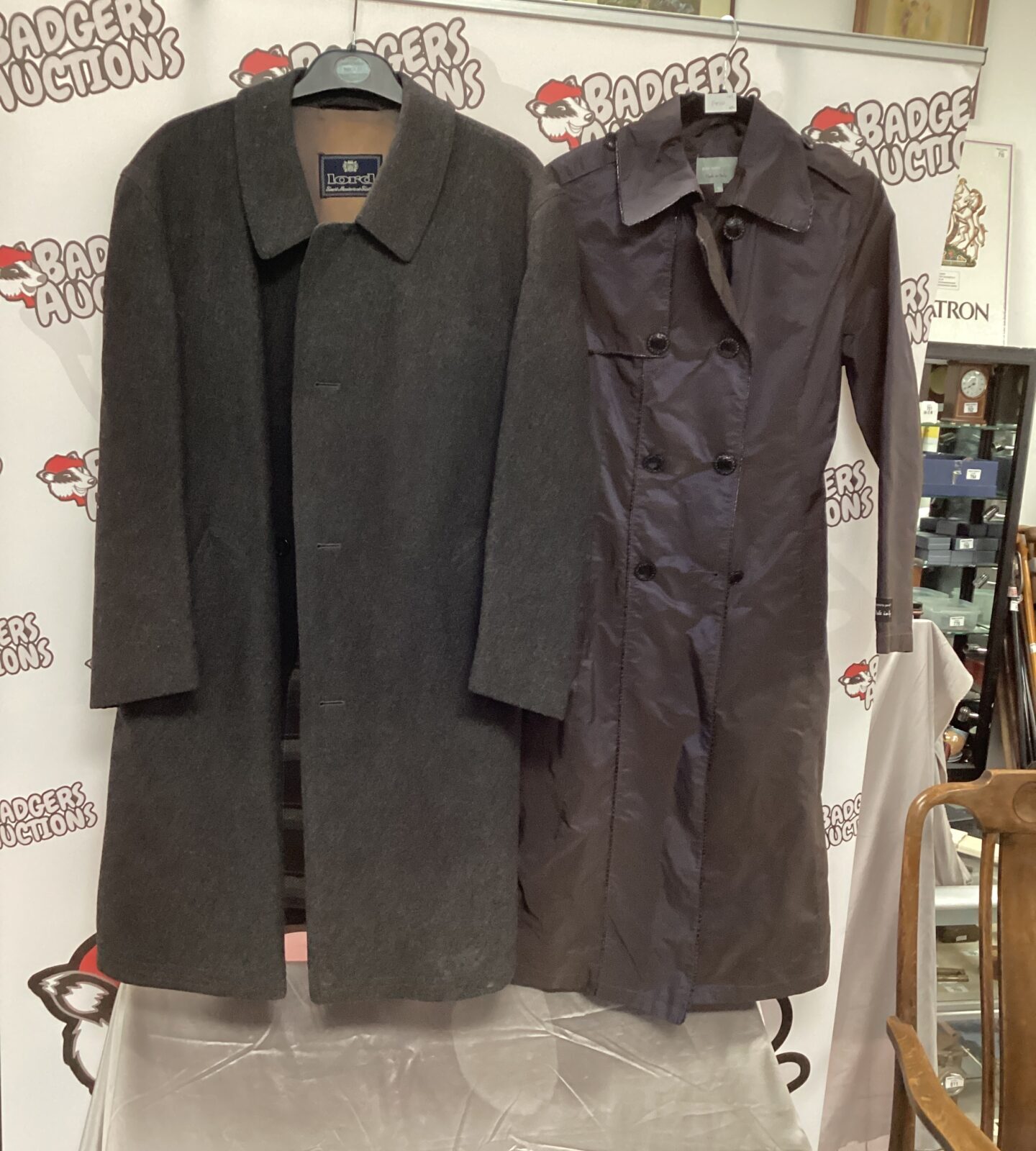 Lords overcoat size 44R and Per Una Overcoat size 12