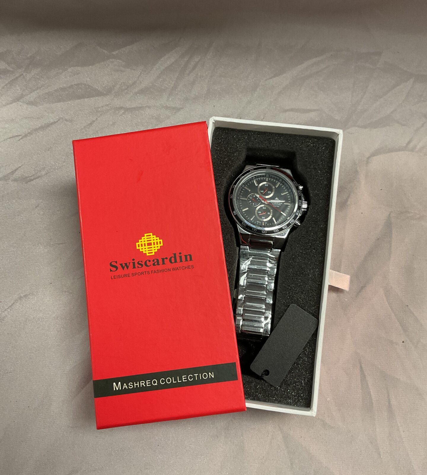 swisscardin gents automatic watch new in box - Image 2