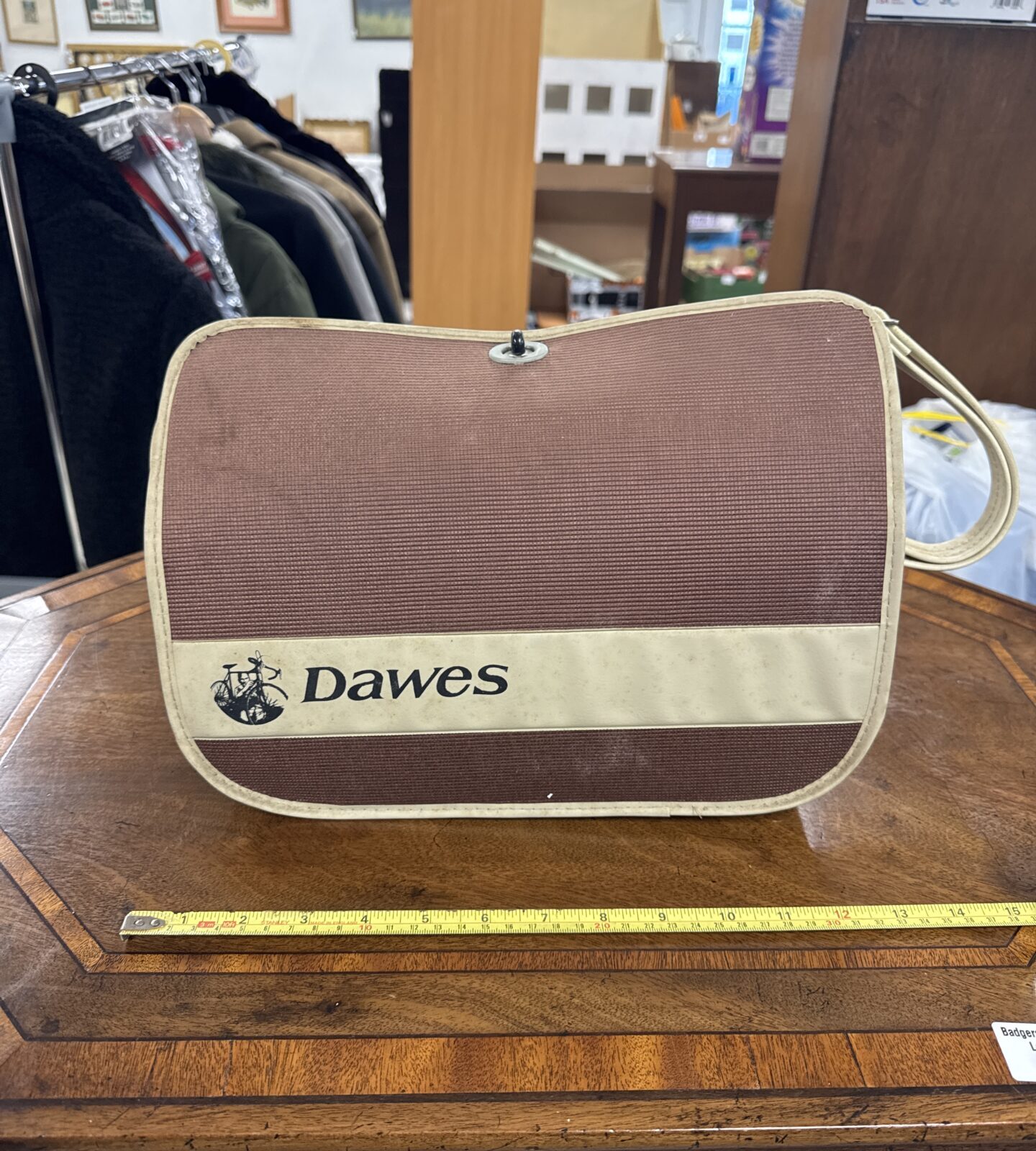 Vintage Dawes canvas cycle pillion bag